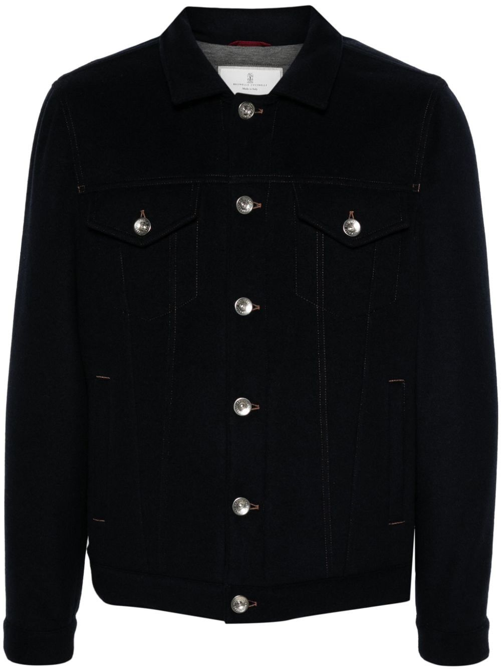 Brunello Cucinelli WOOL JACKET Size US S / EU 44-46 / 1 - 1 Thumbnail