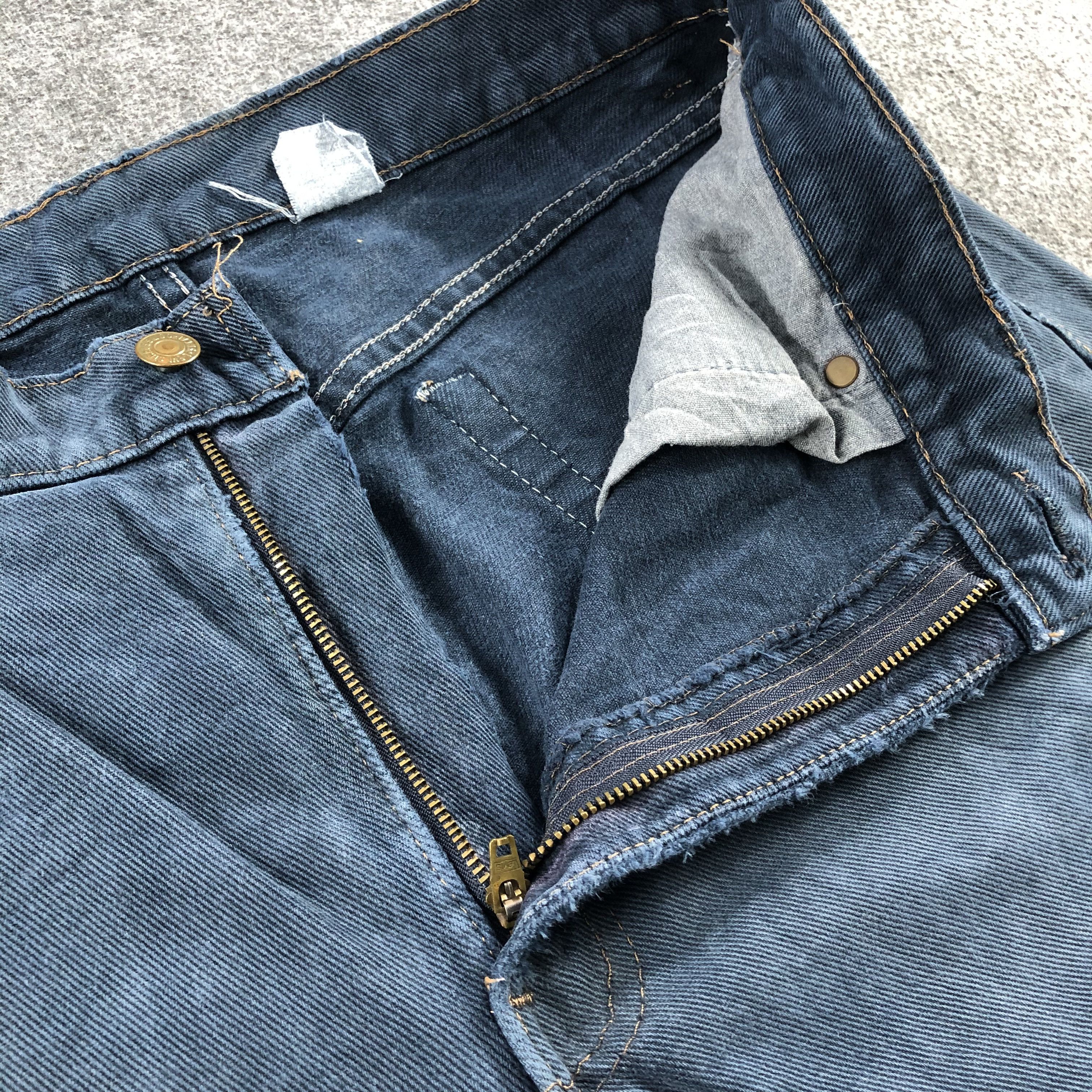 Levi's 90s Vintage Blue Wash Levis 554 Jeans-J2178 Size US 33 - 13 Thumbnail