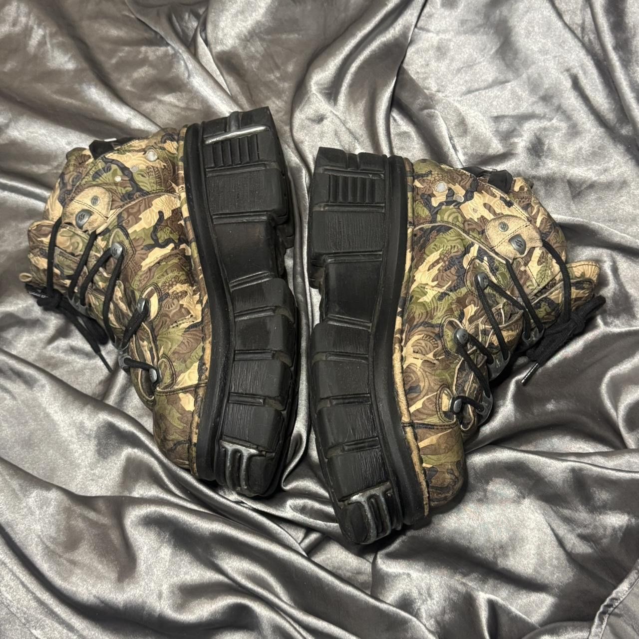 New Rock NEW ROCK CAMO FLOWER EMBOSSED BOOT Size US 11 / EU 44 - 4 Thumbnail