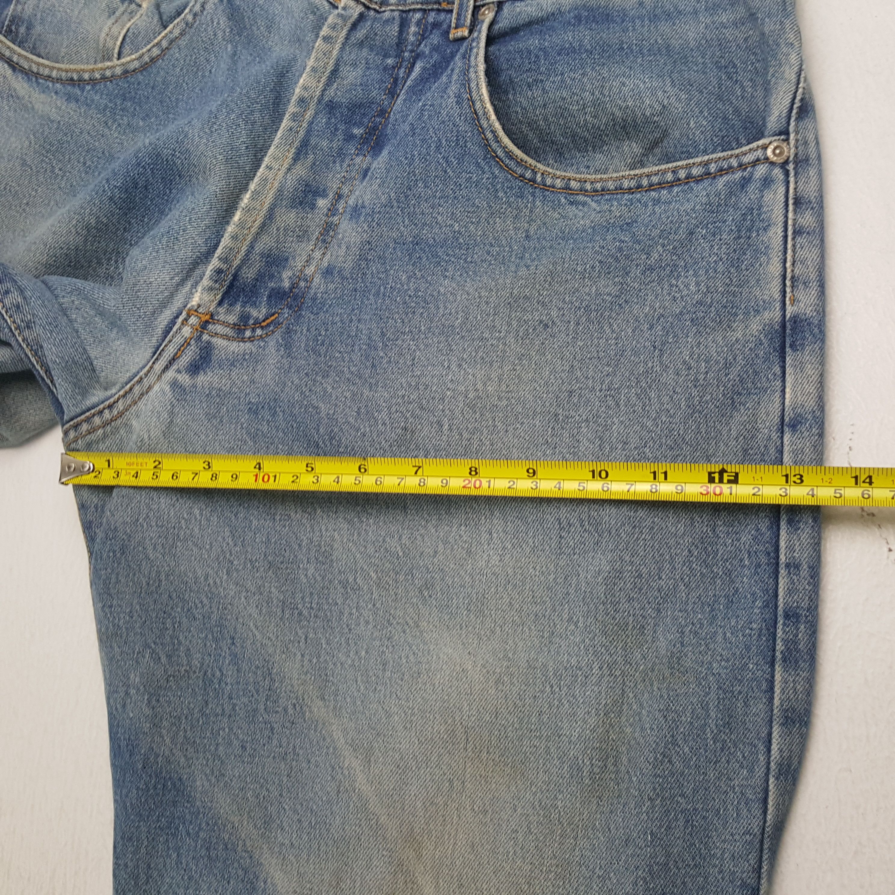 Stussy × Vintage STUSSY Made In USA Streetwear Style Custom Art Jeans Size US 32 / EU 48 - 9 Thumbnail