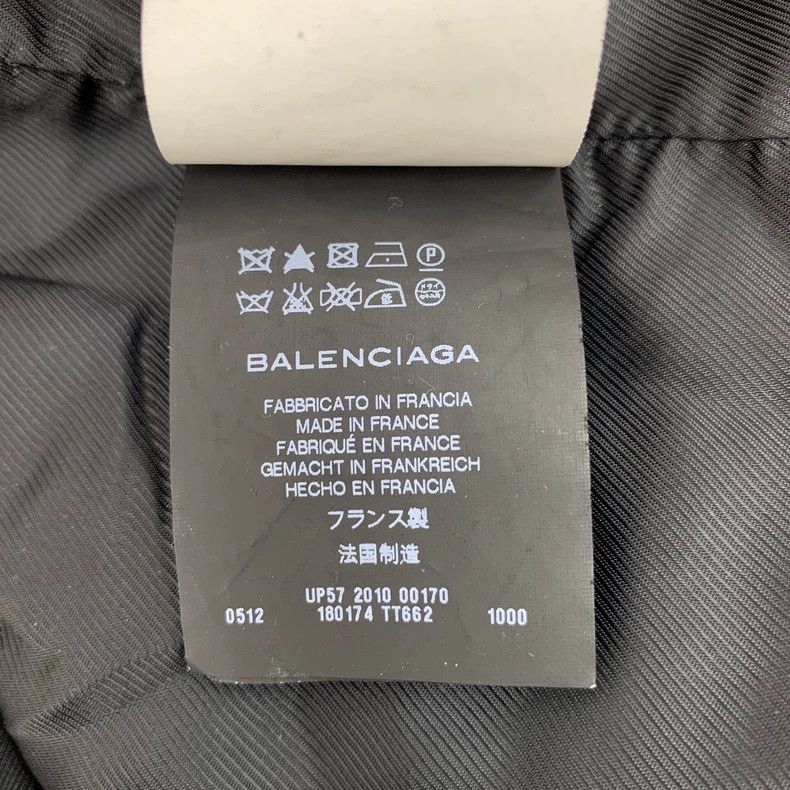 Other Balenciaga size 38 Black sheepskin lapel long sleeve diago Size S / US 4 / IT 40 - 7 Thumbnail