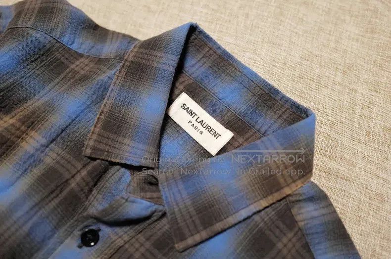 Saint Laurent Paris Saint Laurent Paris Size 38 Shirt i Size US M / EU 48-50 / 2 - 3 Thumbnail