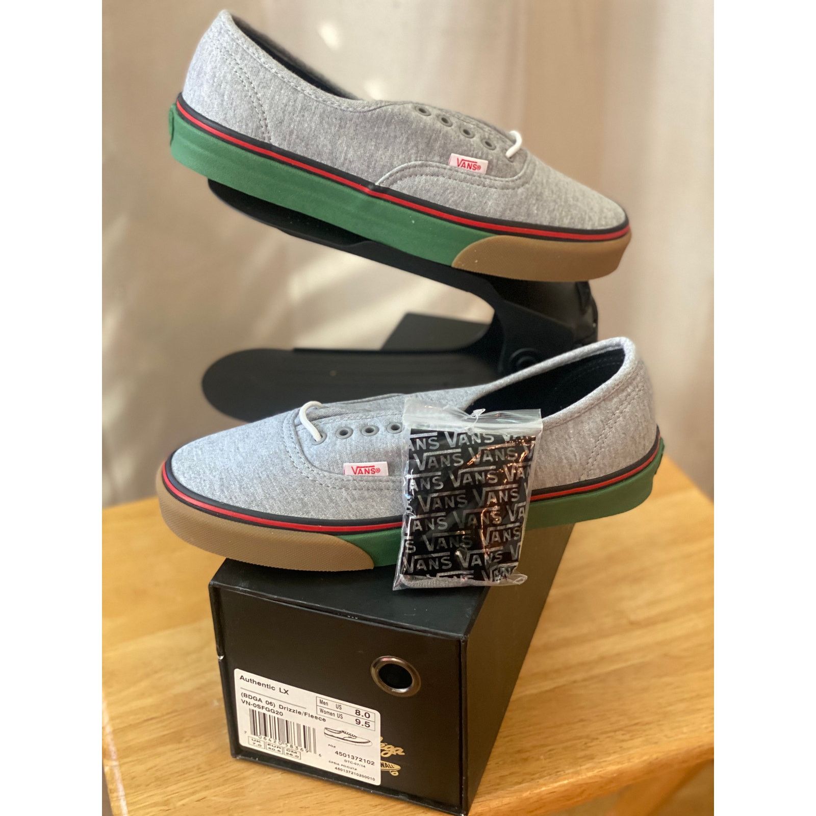 Vans Bodega x Vans Authentic LX "Fleece Pack" sz 8 w 9.5 Size US 8 / EU 41 - 2 Thumbnail