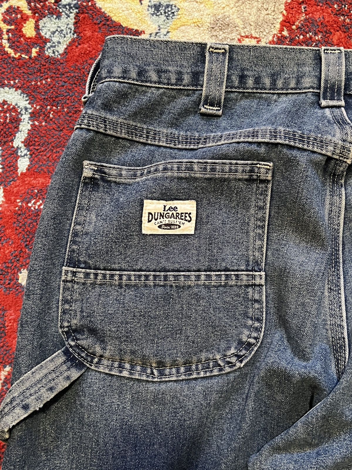 Lee × Vintage Vintage Lee Dungarees Size US 34 / EU 50 - 3 Thumbnail
