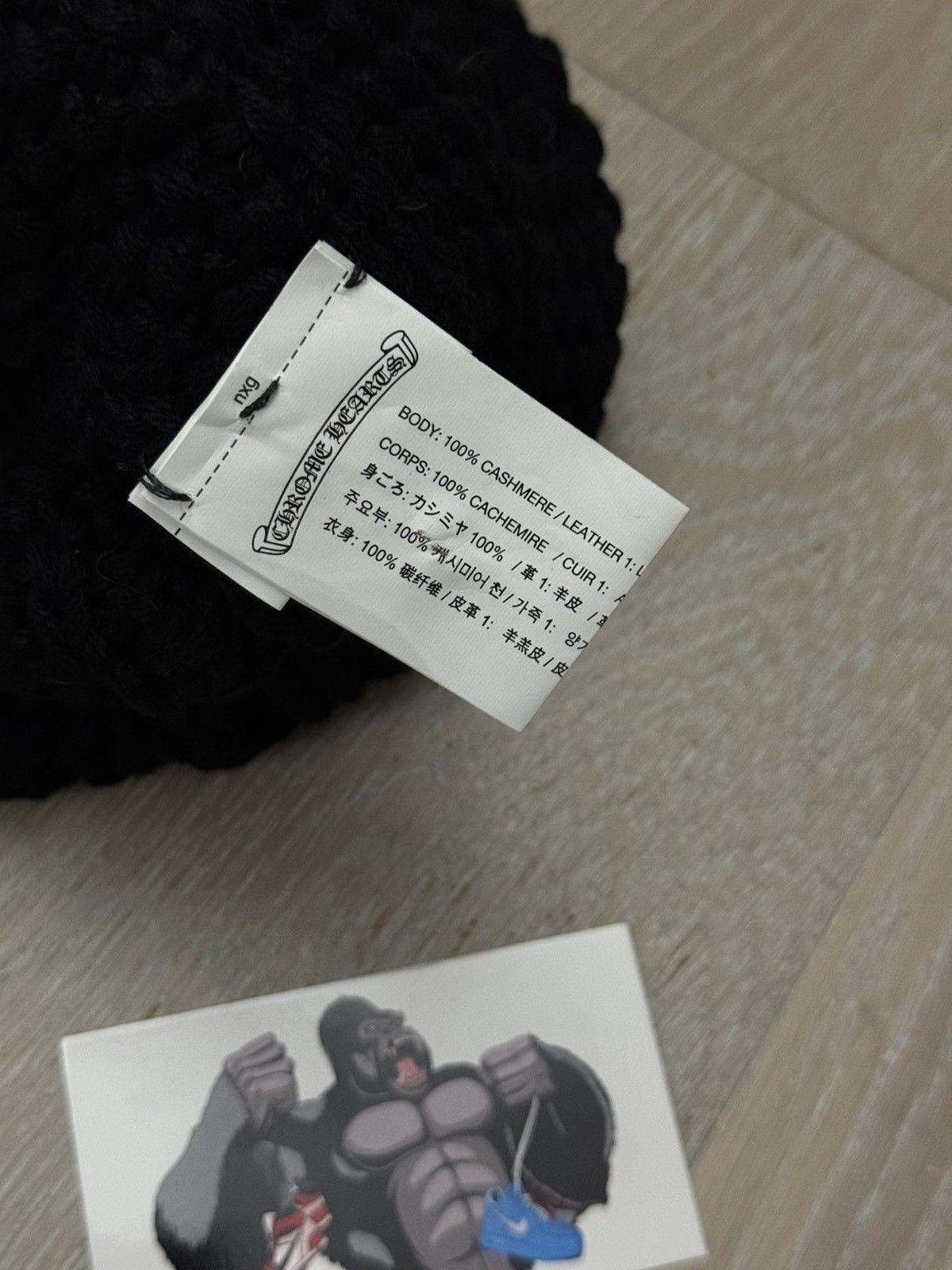 Chrome Hearts Chrome Hearts Matty Boy Cashmere Patch Beanie Pink Size ONE SIZE - 6 Thumbnail
