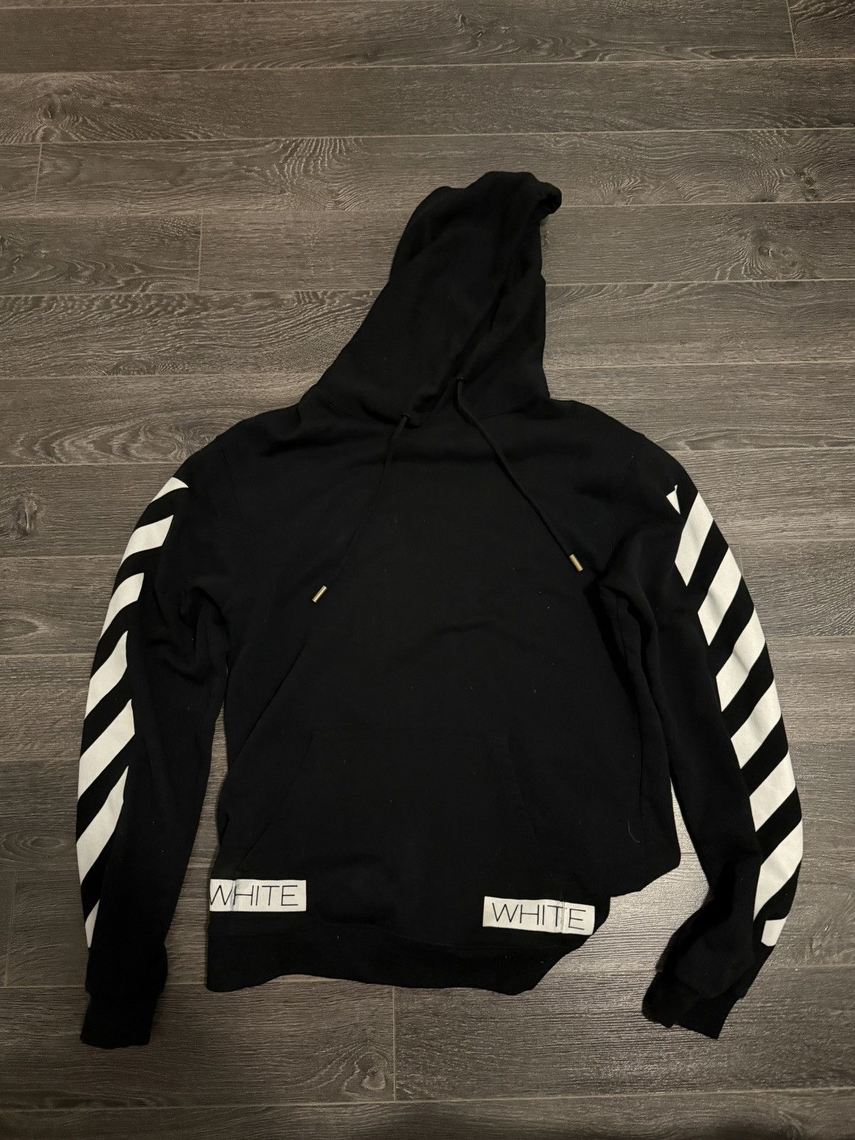 Off-White Off White Blue Collar Hoodie Size Large Size US L / EU 52-54 / 3 - 2 Thumbnail