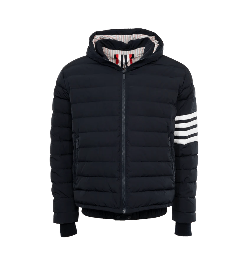 Thom Browne o1h1sh10525 Downfilled Ski Jacket in Navy Blue Size US XXL / EU 58 / 5 - 1 Thumbnail