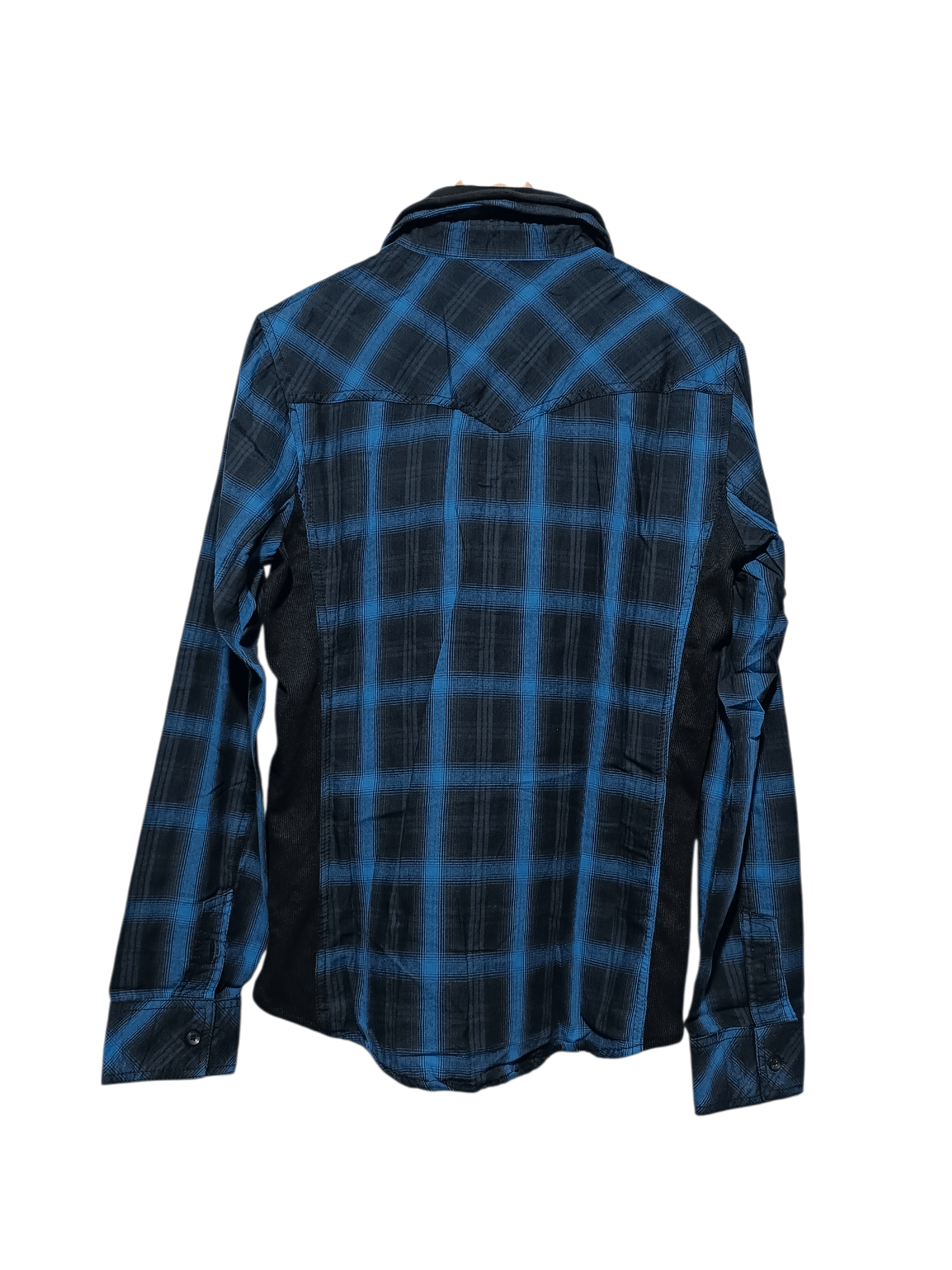In The Attic In The Attic Check Blue Black Shirt Size US M / EU 48-50 / 2 - 5 Thumbnail
