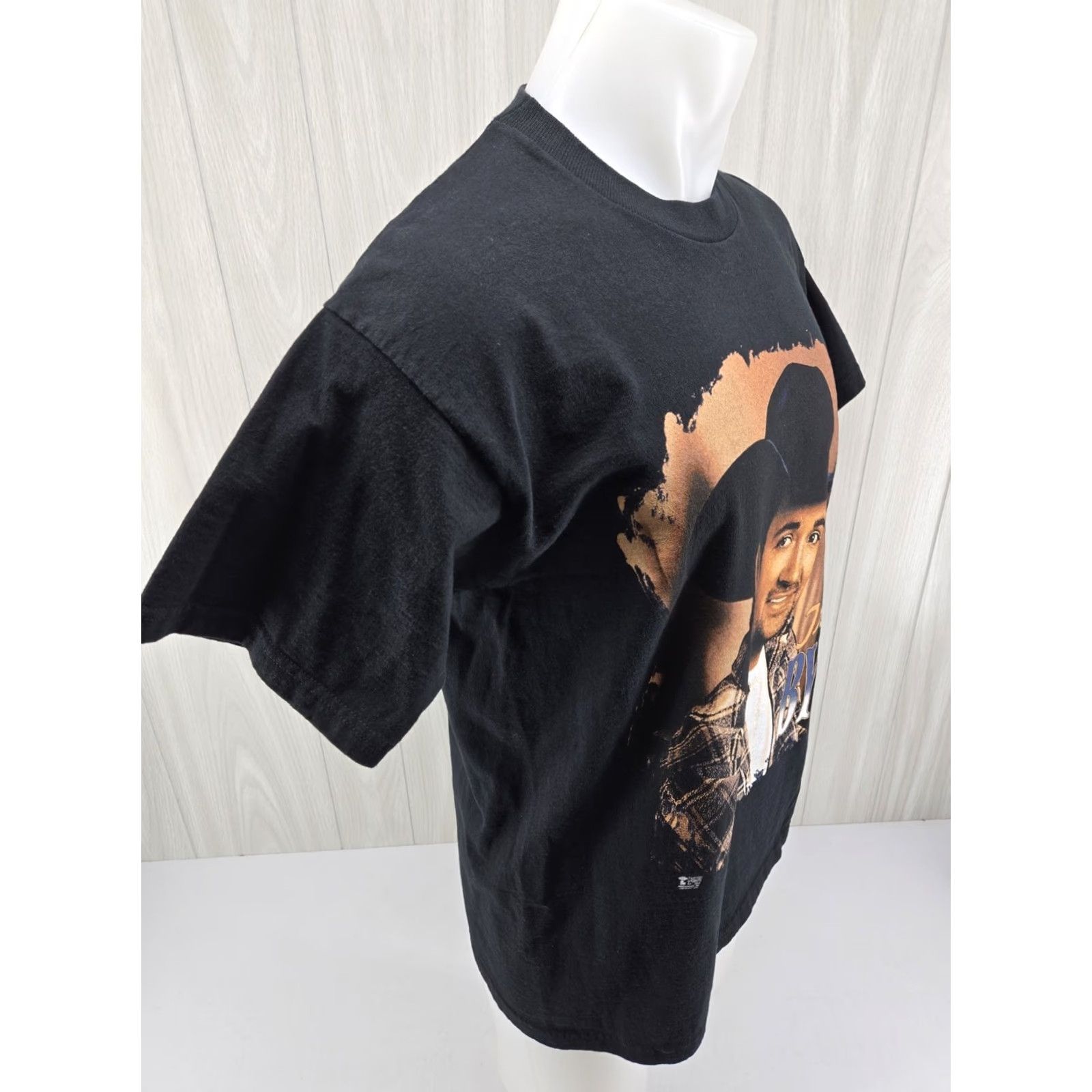 Fruit Of The Loom VINTAGE Tracy Byrd 1998 “I’m From The Country” T Shirt Mens L Black Cotton Logo 90s Tour Mens Size US L / EU 52-54 / 3 - 7 Thumbnail
