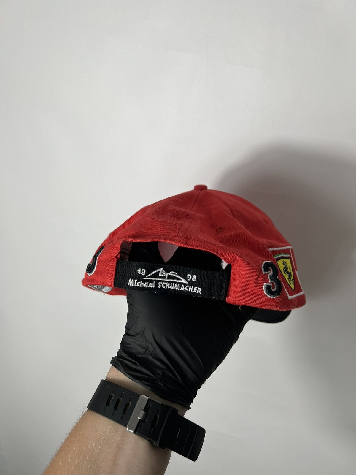 Ferrari Vintage 90s DEKRA Michael Schumacher Ferrari F1 CAP Marlboro Size ONE SIZE - 3 Thumbnail