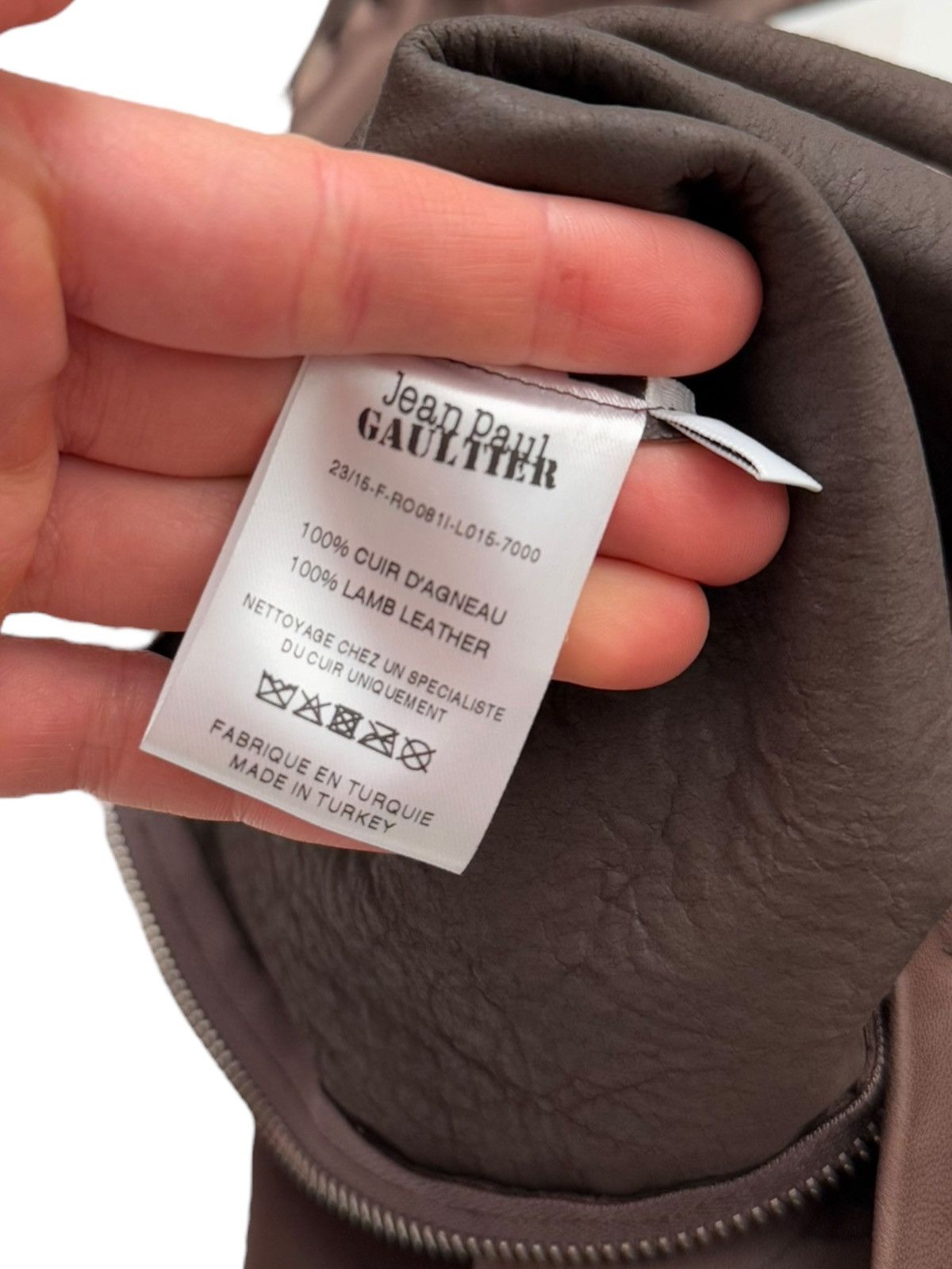 Jean Paul Gaultier $2,200 The Tattoo Lambskin Top Size S / US 4 / IT 40 - 17 Thumbnail