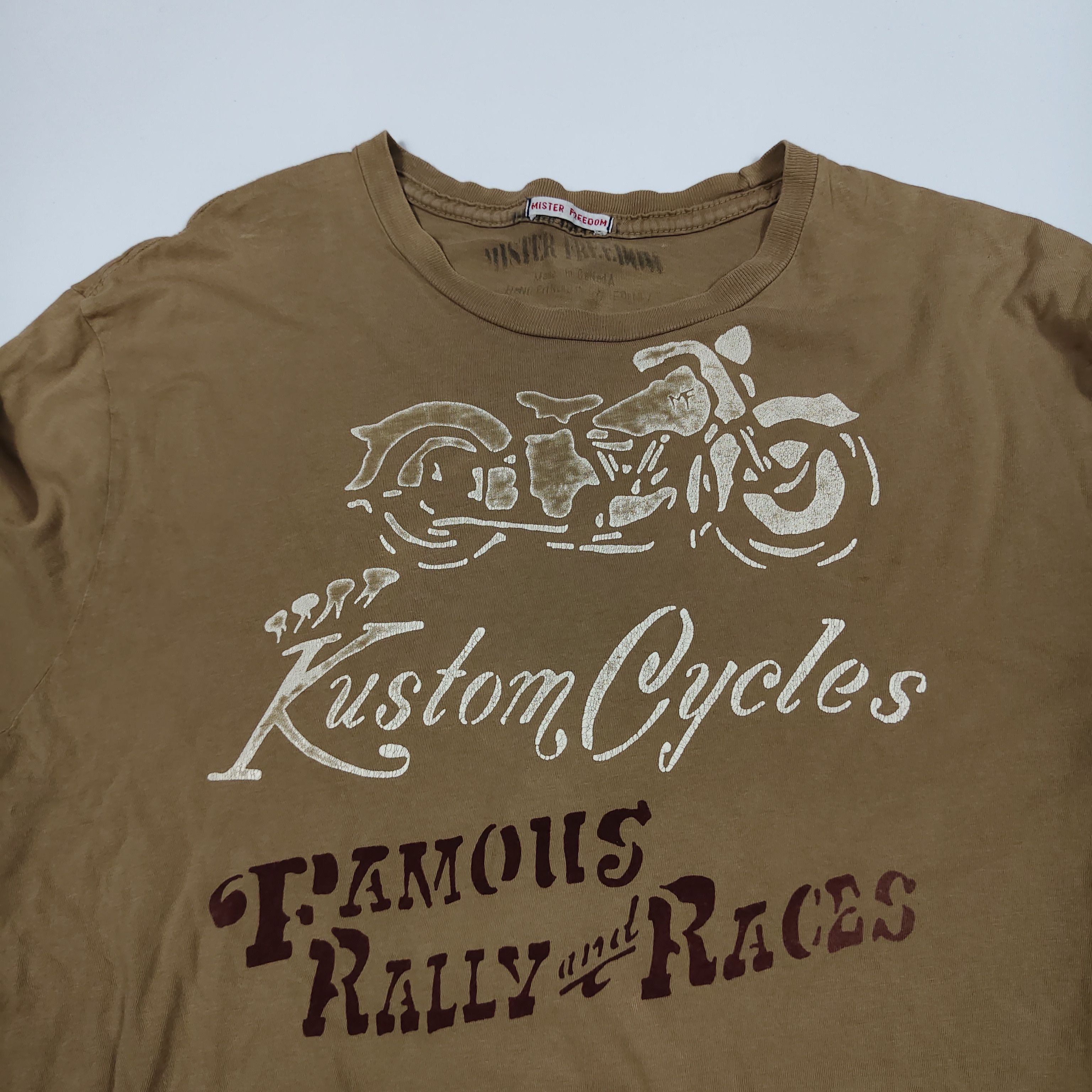 Mister Freedom Mister Freedom "Kustom Cycles Famous Rally and Races" #F Size US L / EU 52-54 / 3 - 4 Thumbnail