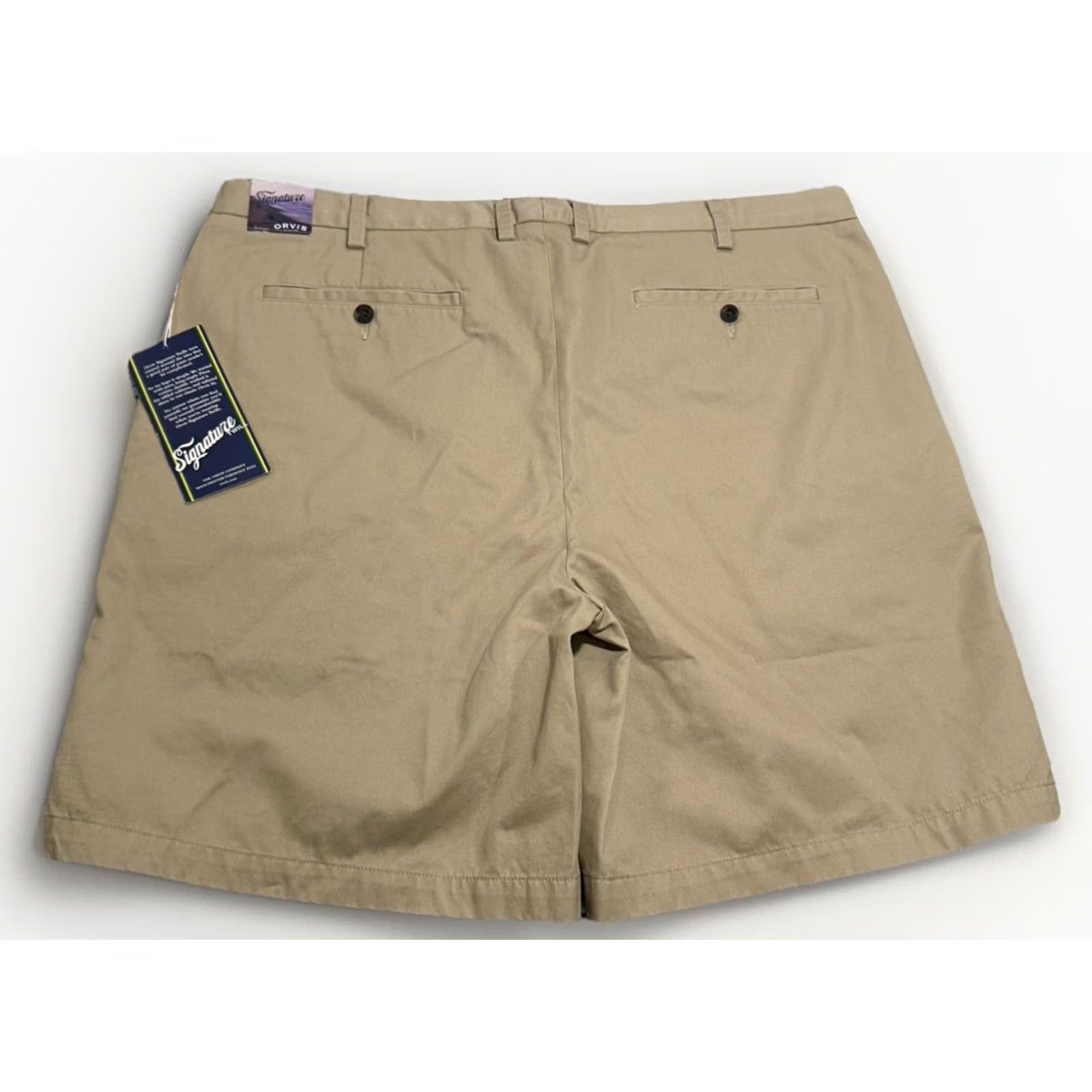 Orvis Orvis Signature Tan Mens Chino Shorts - 42" Waist Size US 42 / EU 58 - 5 Thumbnail