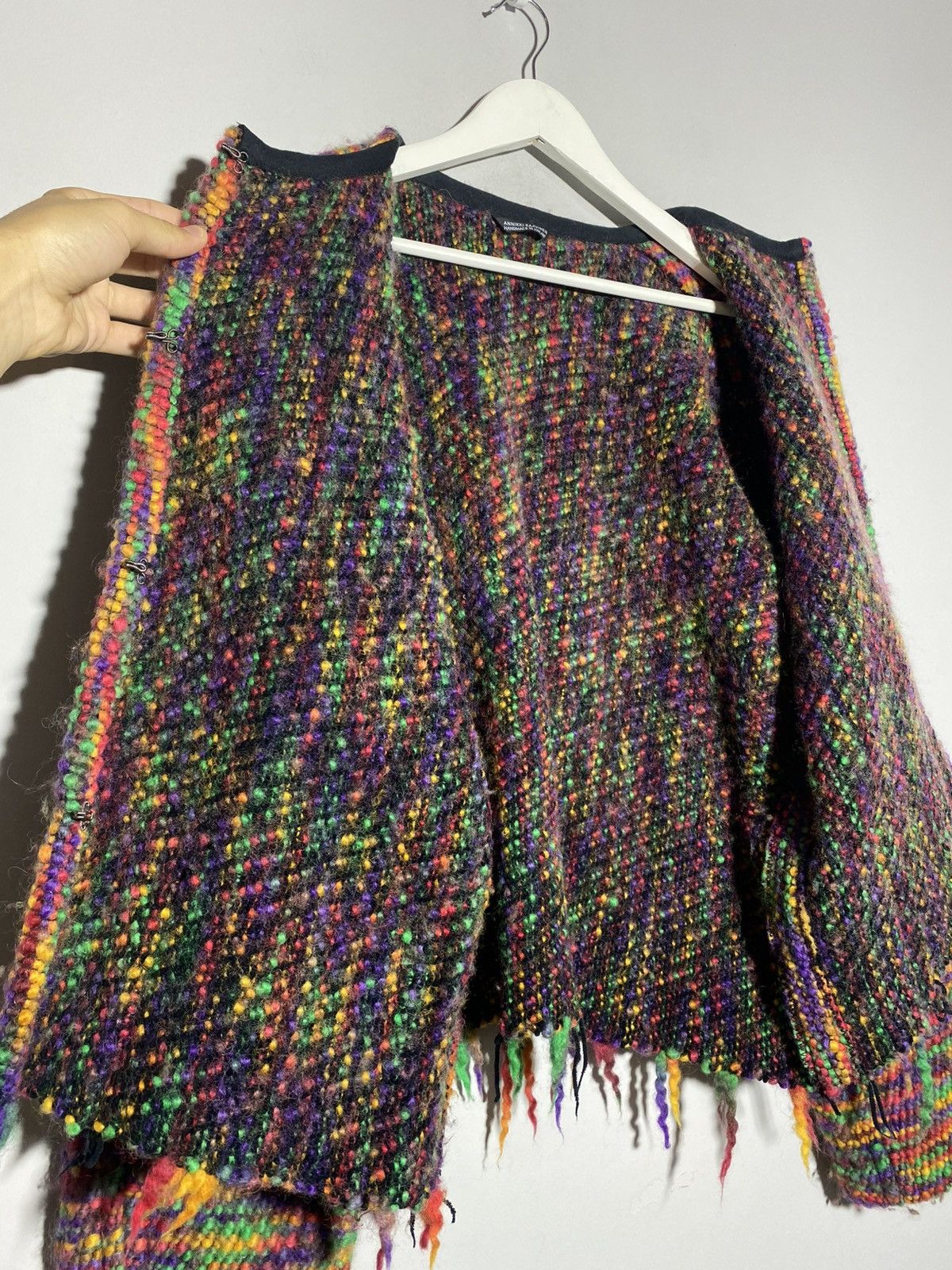 Annikki Karvinen Annikki Karvinen Avant Garde Hand Made Heavy Knit Sweater Size M / US 6-8 / IT 42-44 - 12 Thumbnail