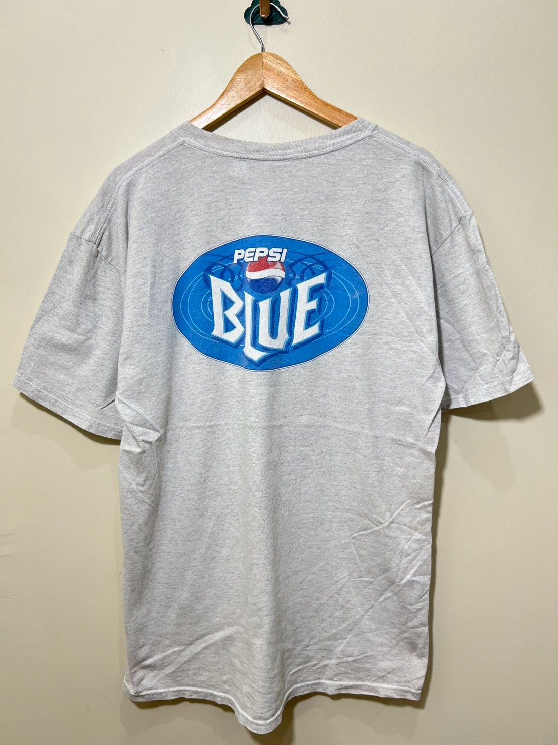 Pepsi × Vintage Vintage 00's Pepsi Blue Promotional shirt bnz01 Size US XL / EU 56 / 4 - 5 Thumbnail