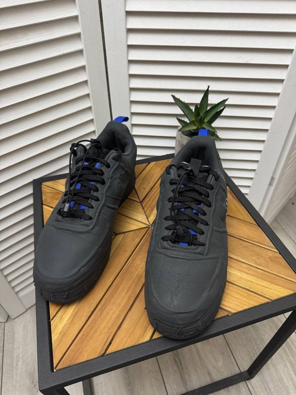 Nike Nike Air Force 1 Experimental Low Black Size US 12 / EU 45 - 2 Thumbnail