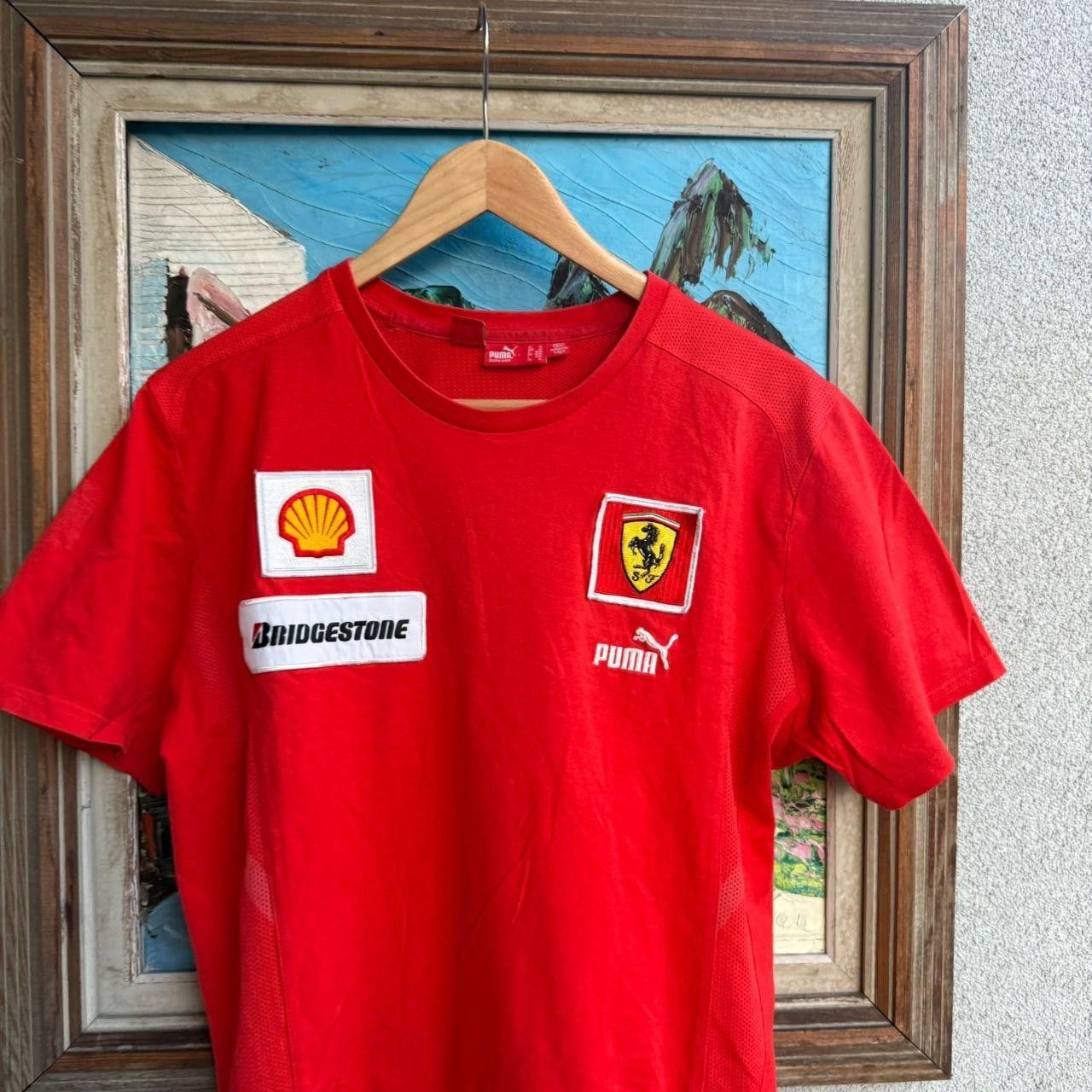 Vintage Ferrari T shirt Racing f1 puma red Size US M / EU 48-50 / 2 - 3 Thumbnail