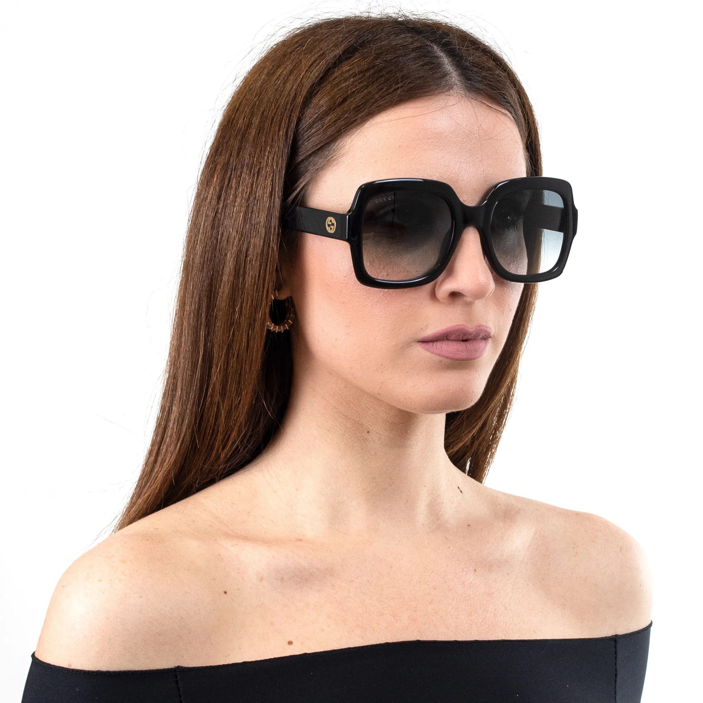 Gucci NEW Gucci GG1337S 002 Polarized Square Women Sunglasses Size ONE SIZE - 11 Thumbnail