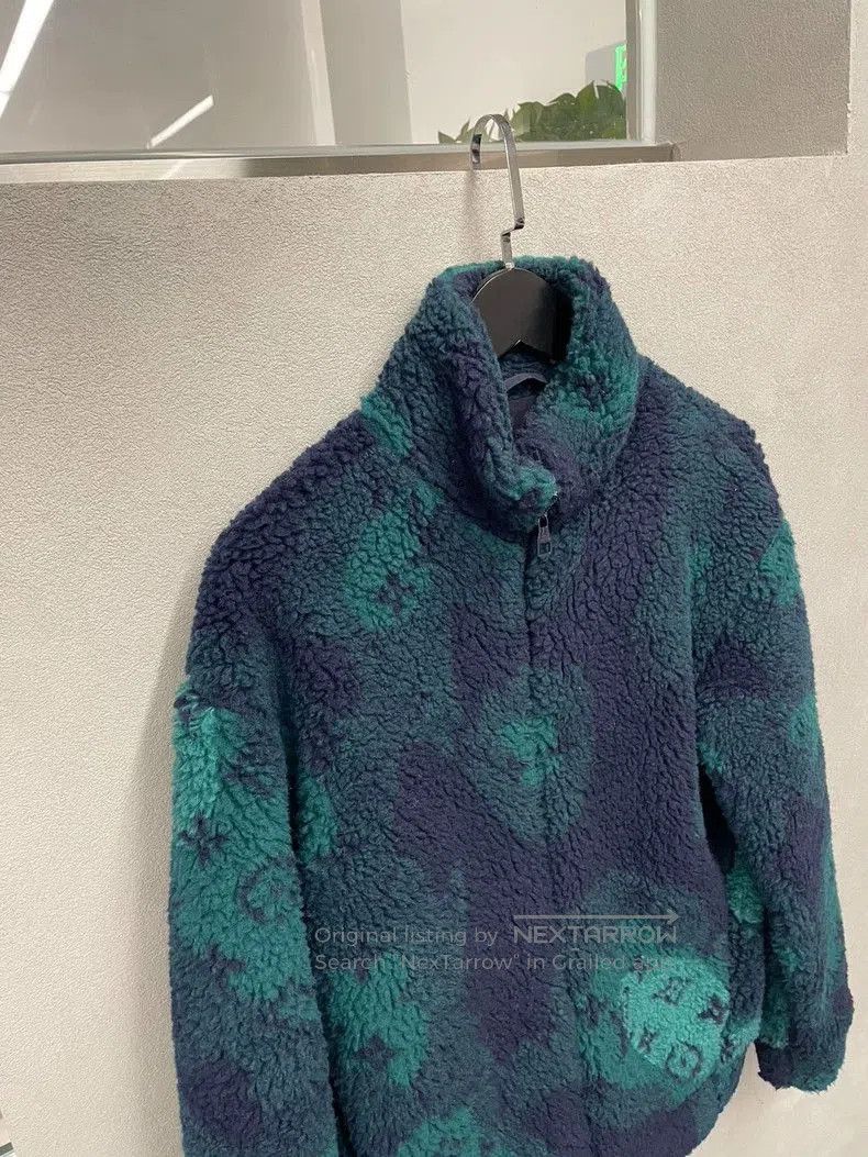 Louis Vuitton Louis Vuitton Green Teddy Fleece Jacket. Size US S / EU 44-46 / 1 - 5 Thumbnail