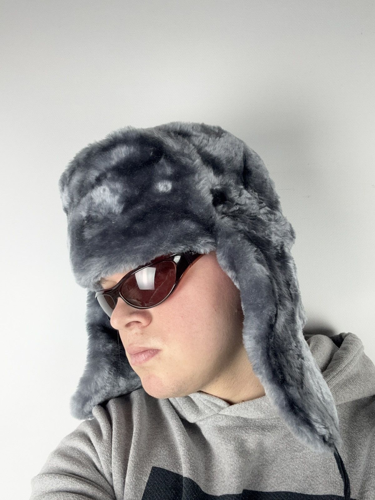Vintage Vintage 70s USSR Military Trapper hat Ushanka Opium Rare Size ONE SIZE - 1 Thumbnail