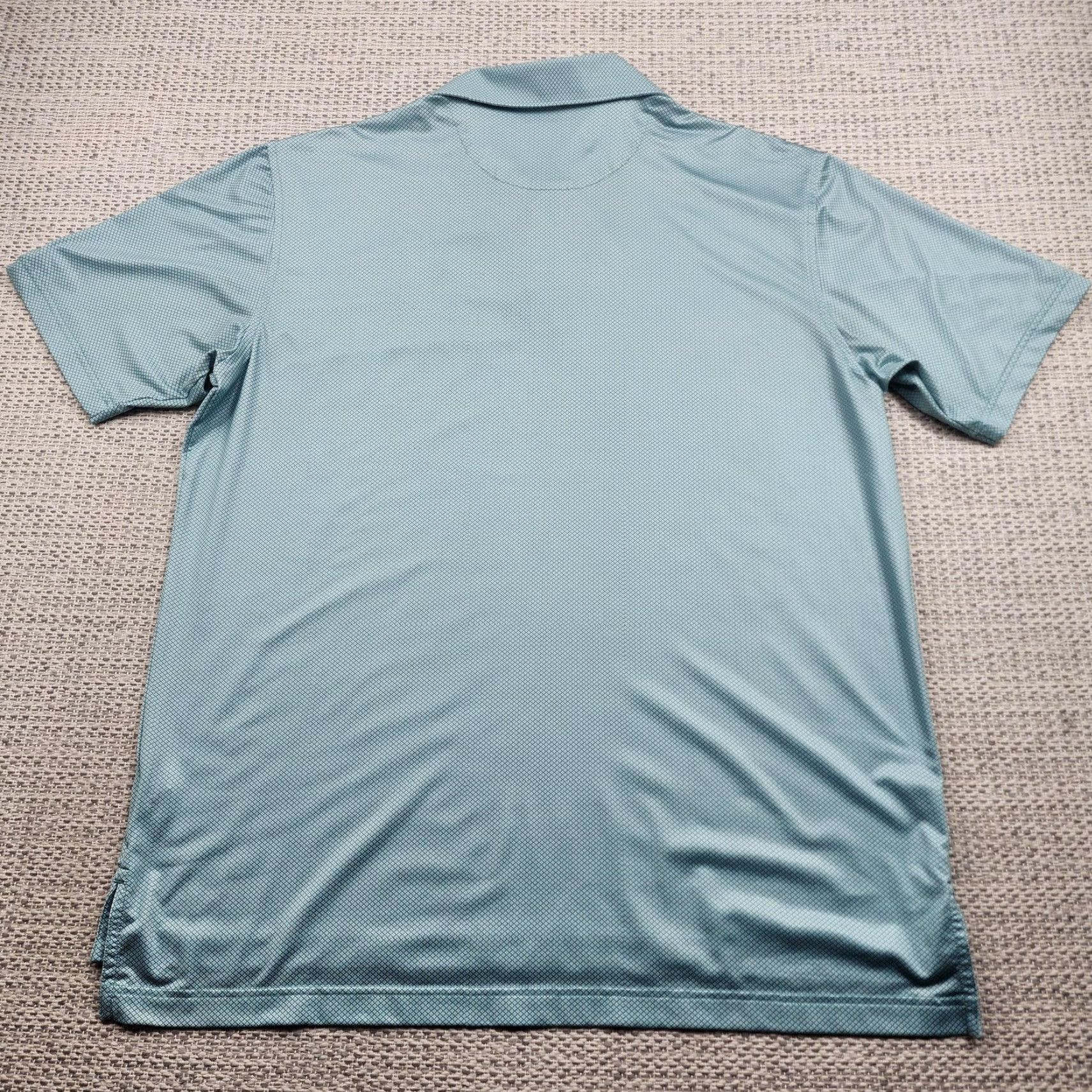 Peter Millar Peter Millar Polo Shirt Mens L Summer Comfort Golf Blue Geometric Logo Stretch Classic Preppy Size US L / EU 52-54 / 3 - 7 Thumbnail