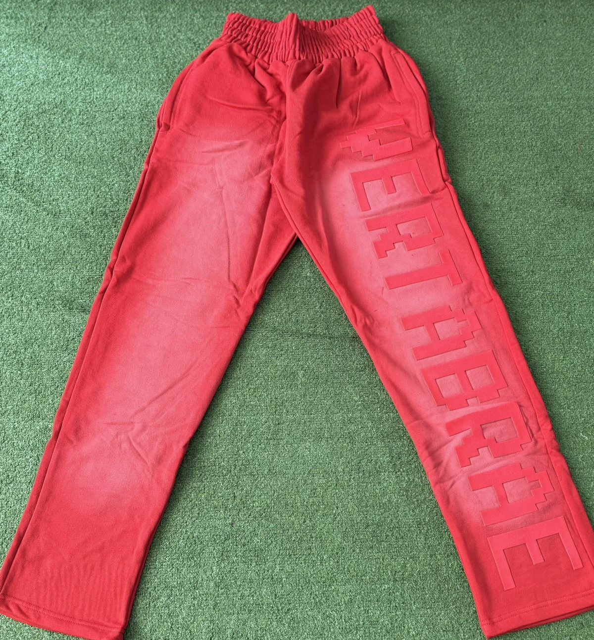 image of Avant Garde x Vertabrae C-2 Sweatpants in Red, Men's (Size 36)