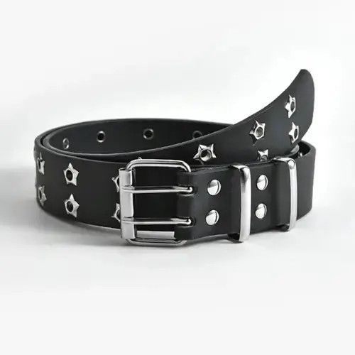 Other 100cm Double Pin Buckle Star Eye Belt Size ONE SIZE - 2 Thumbnail