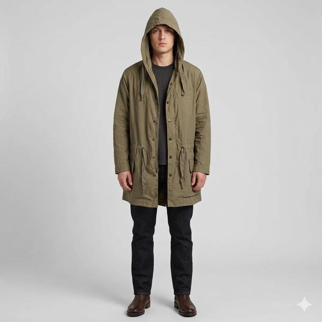 Vivienne Westwood VIVIENNE WESTWOOD Red Label Hooded Beige Trench Parka Coat Size US L / EU 52-54 / 3 - 8 Thumbnail