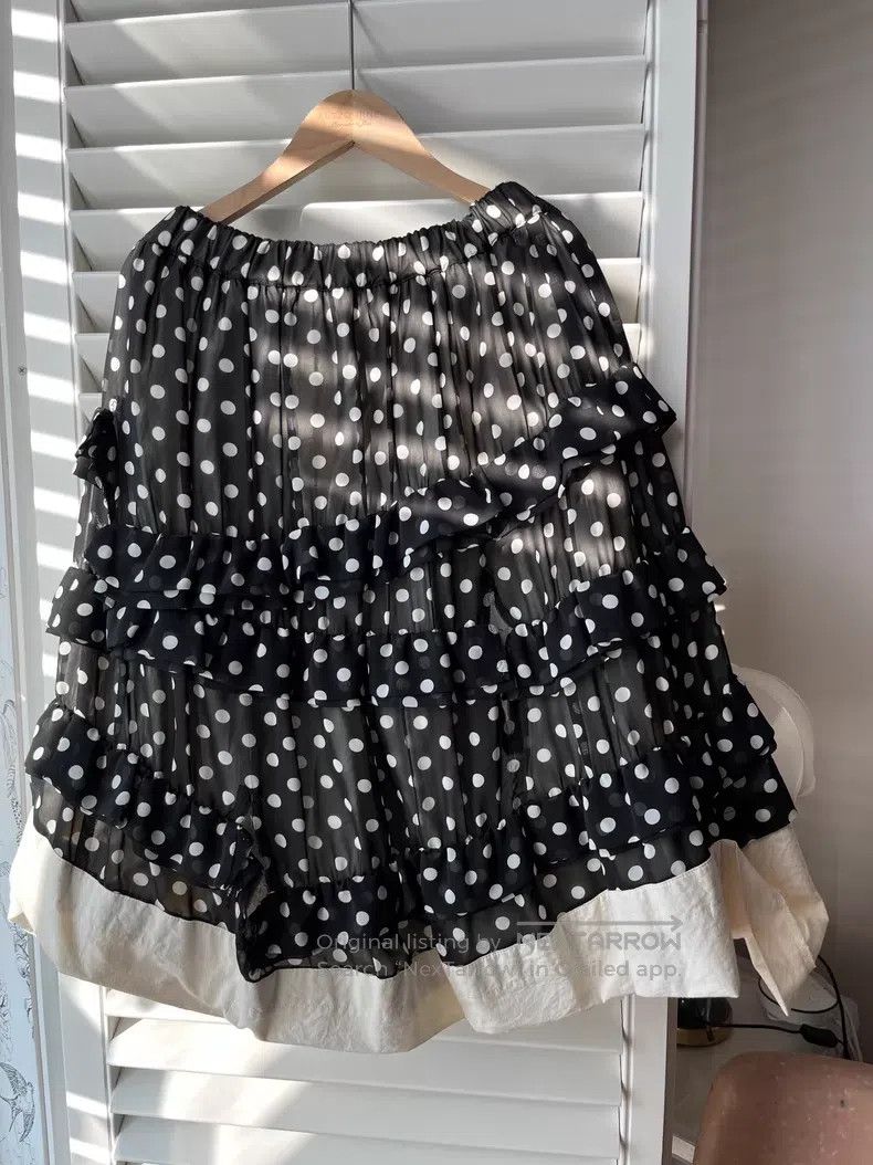 Comme des Garcons Comme Des Garcons size XS Polka Dot Gingham Skirt Size 22" - 2 Thumbnail