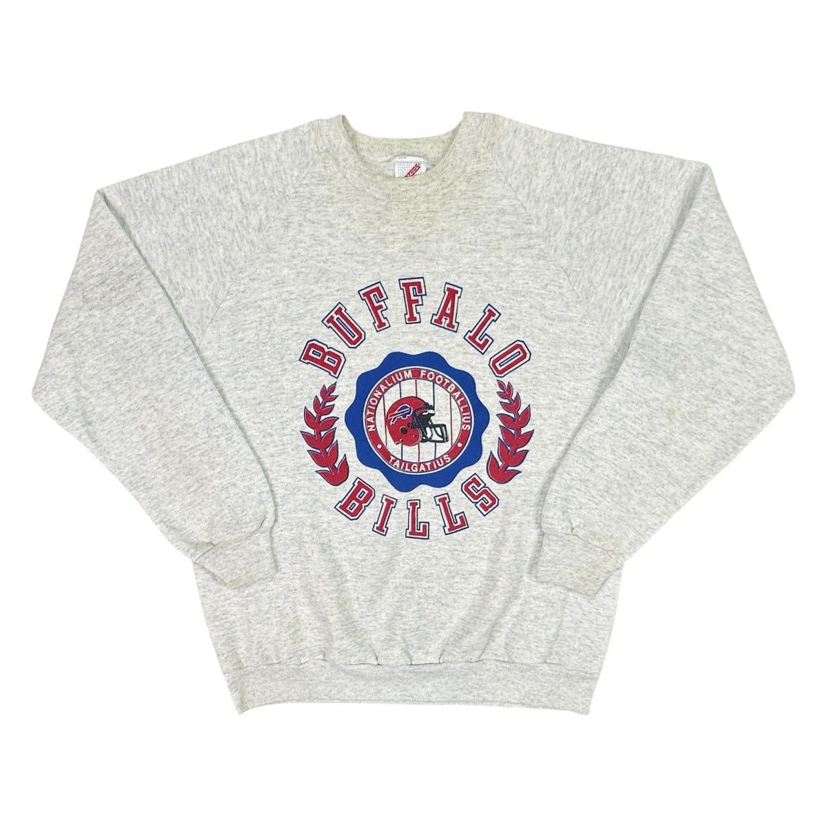 Jerzees Vintage Jerzees Buffalo Bills Crew Neck Sweatshirt - Large Size US L / EU 52-54 / 3 - 1 Thumbnail
