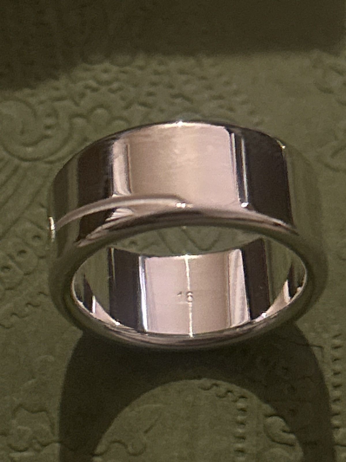 Gucci Gucci Interlocking G Silver 925 Gucci Tag Ring 774053 Size ONE SIZE - 7 Thumbnail