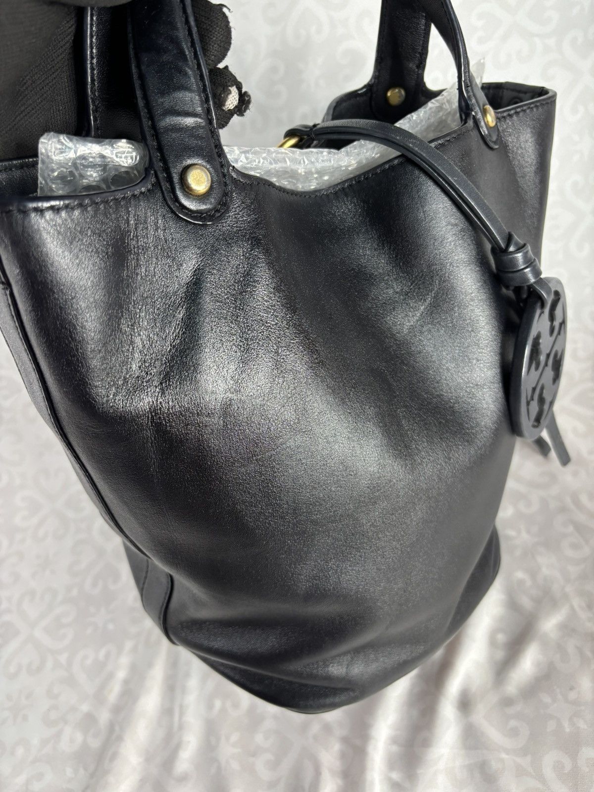 Tory Burch Tory Burch Bucket Bag Lamb Leather Size ONE SIZE - 9 Thumbnail
