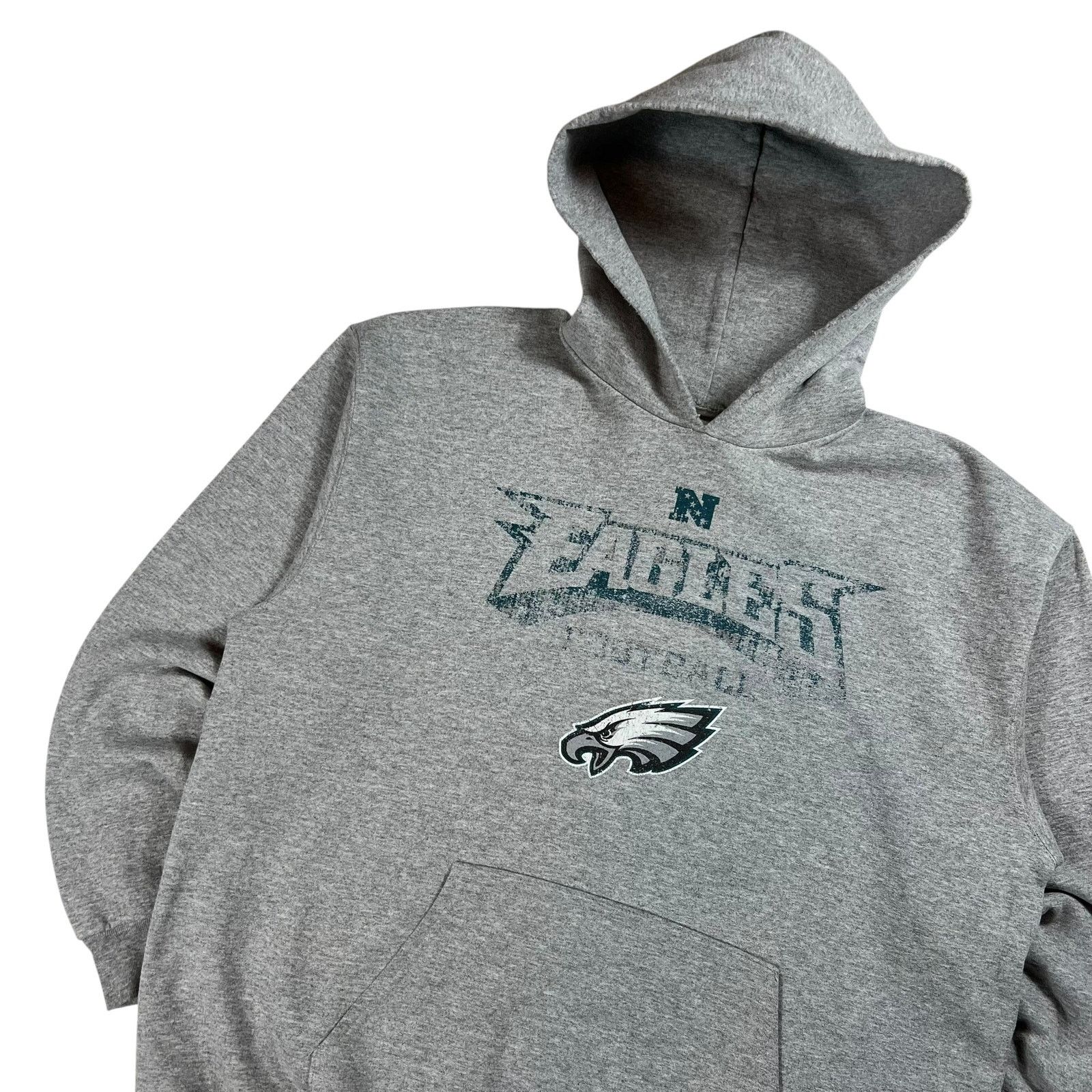 NFL × Vintage Vintage Y2K Philadelphia Eagles NFL faded hoodie (L) Size US L / EU 52-54 / 3 - 4 Thumbnail