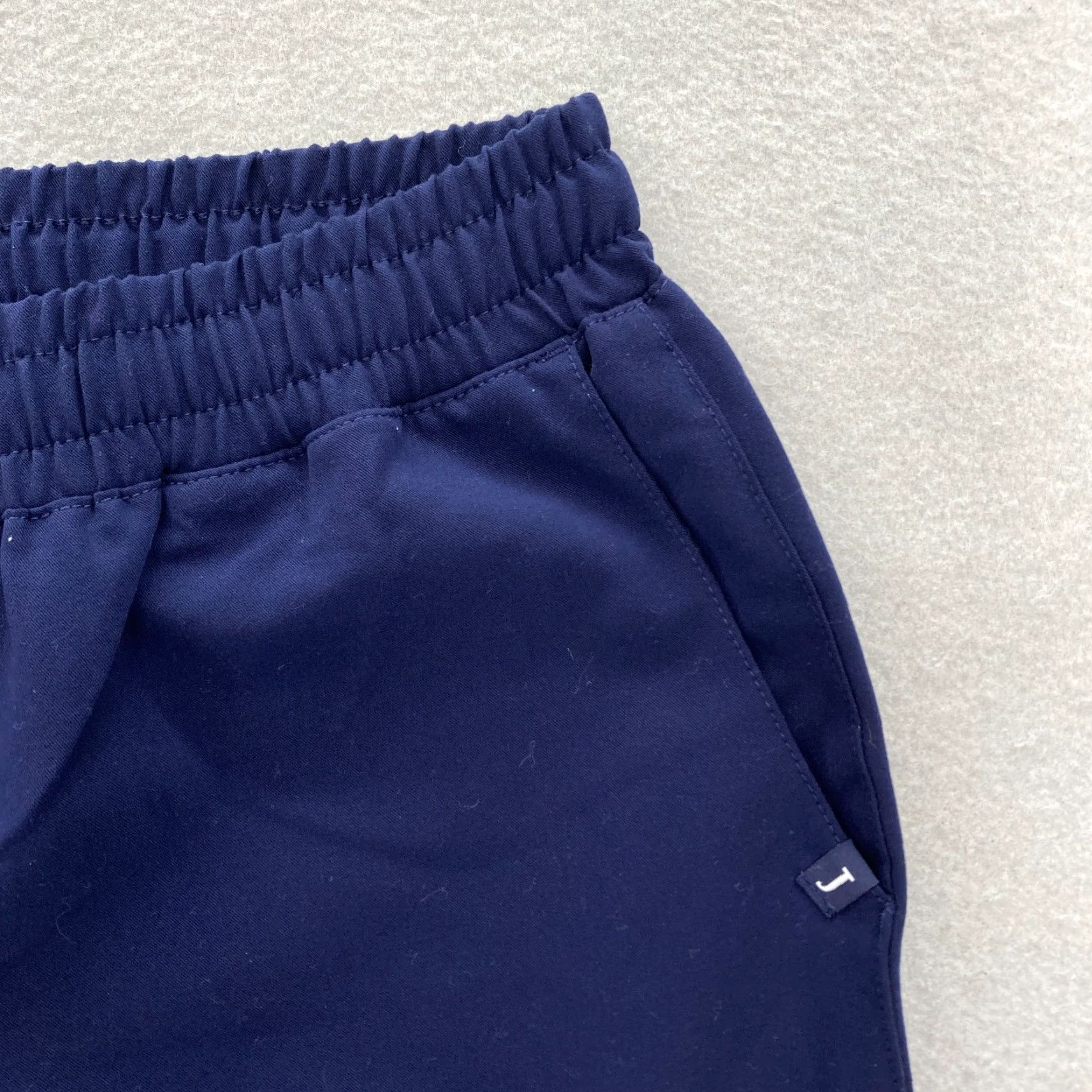 Essentials Jaanuu Essential Scrub Pants Women's XS Blue Stretch Drawstring Ankle NWT Size 26" / US 2 / IT 38 - 3 Thumbnail