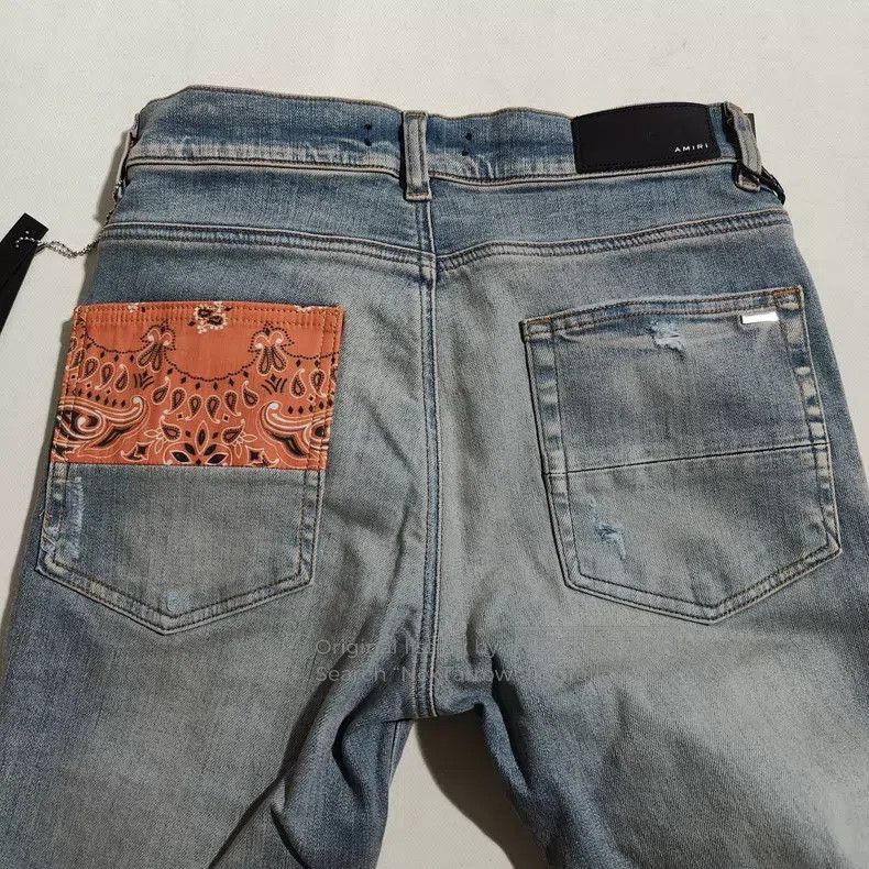 Amiri Amiri Size 30 Cashew flower appliquéCashew flower appliqué Size US 30 / EU 46 - 5 Thumbnail