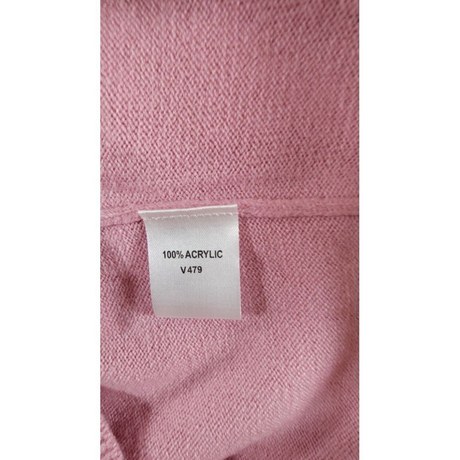 & Other Stories Appleseeds VTG Women Pullover Sweater Pink Long Sleeve Large Size L / US 10 / IT 46 - 8 Thumbnail