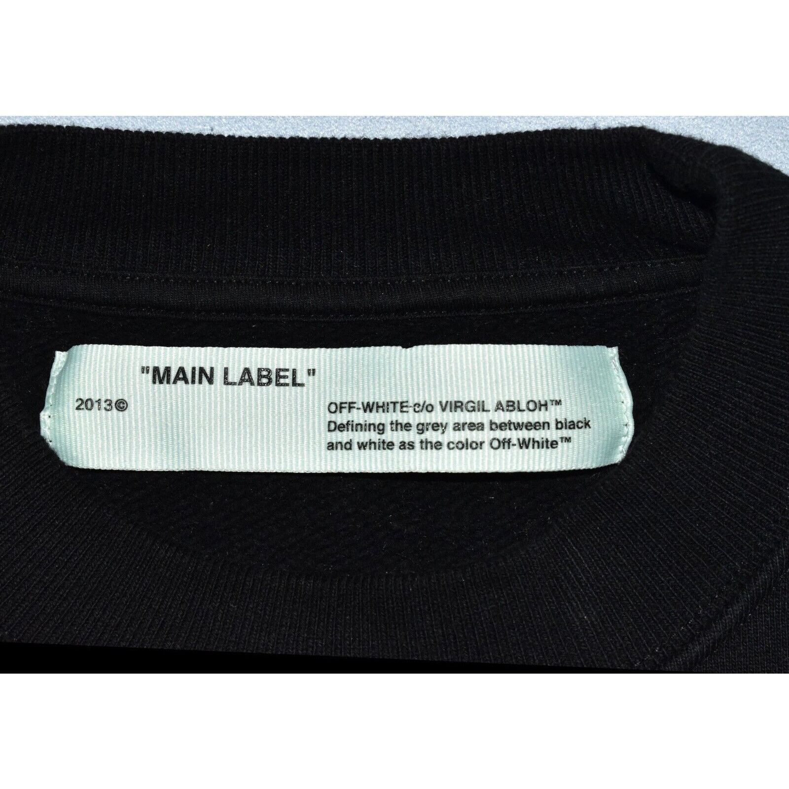 Off-White D0 NEW OFF-WHITE C/O VIRGIL ABLOH MAIN LABEL 2013 Sweater XS Size XS / US 0-2 / IT 36-38 - 5 Thumbnail