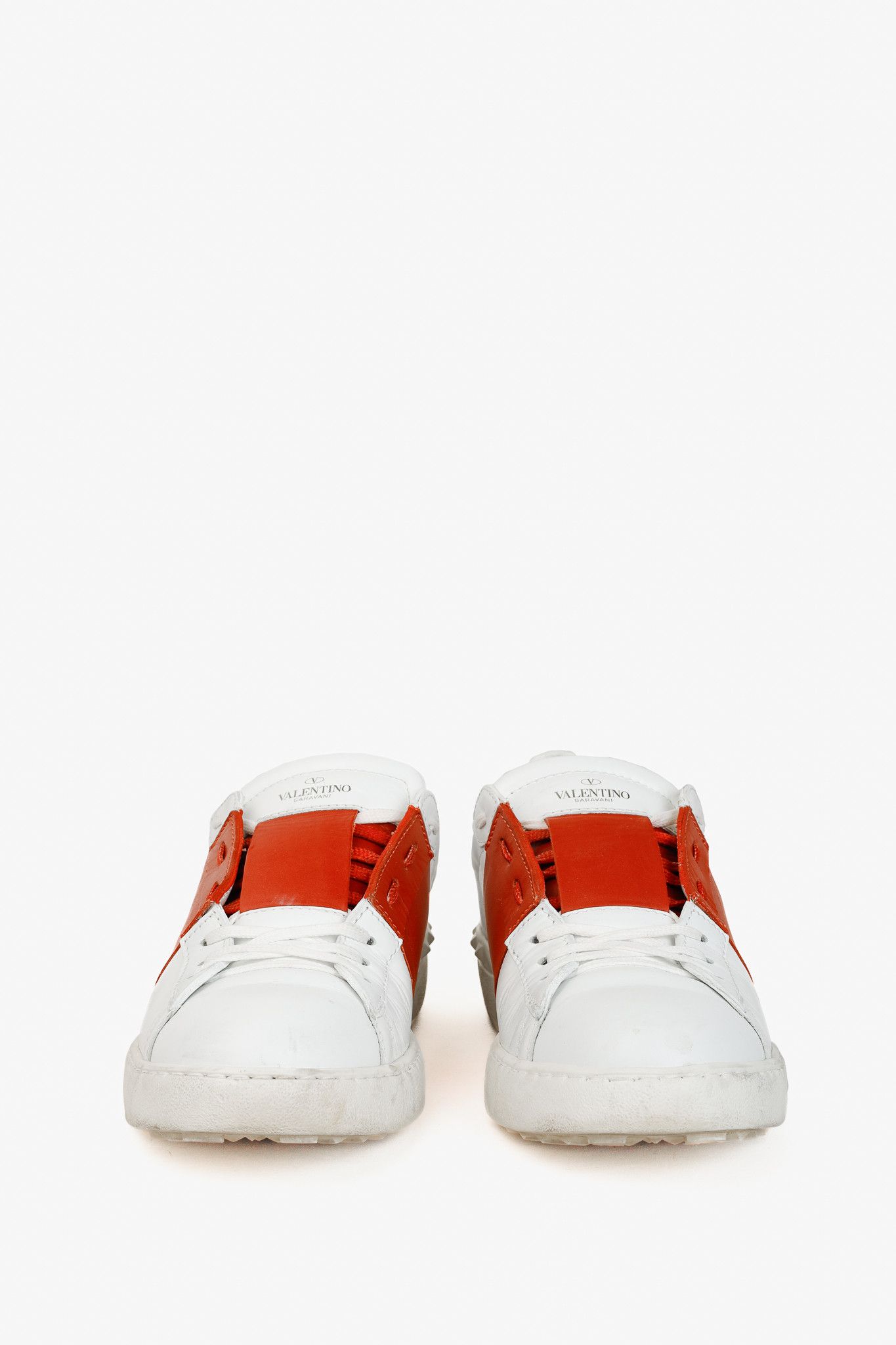 Valentino Valentino Garavani Men's Leather Low-Top Sneakers Size US 11 / EU 44 - 2 Thumbnail