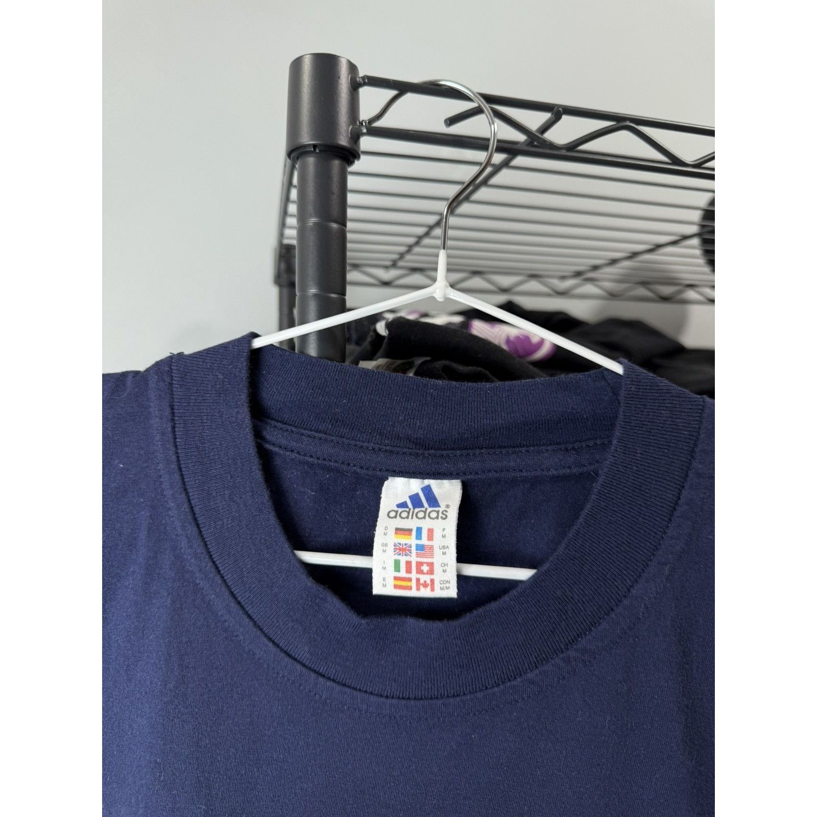 Adidas 💥Rare! Vintage 1998 Adidas Marathon T Shirt Retro Size US M / EU 48-50 / 2 - 6 Thumbnail