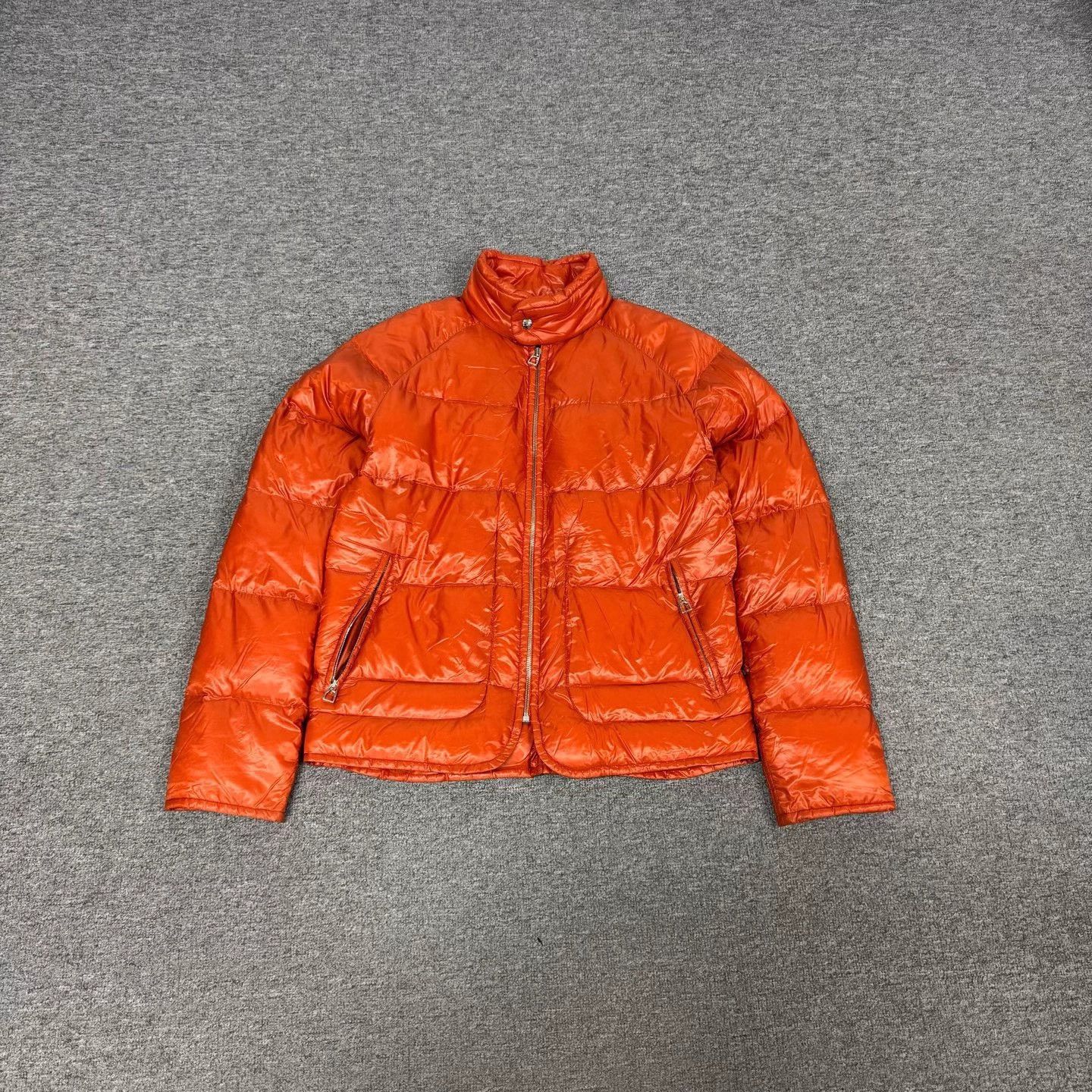 Hermes Hermes Viral Orange Lightweight Down Jacket M 99 New Size US M / EU 48-50 / 2 - 1 Thumbnail