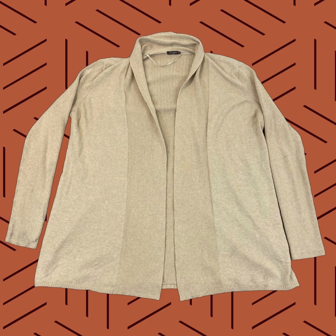 J.McLaughlin J. McLaughlin Classic Cardigan Sweater Womens Medium Brown Long Sleeve Knit Casual Size M / US 6-8 / IT 42-44 - 1 Thumbnail