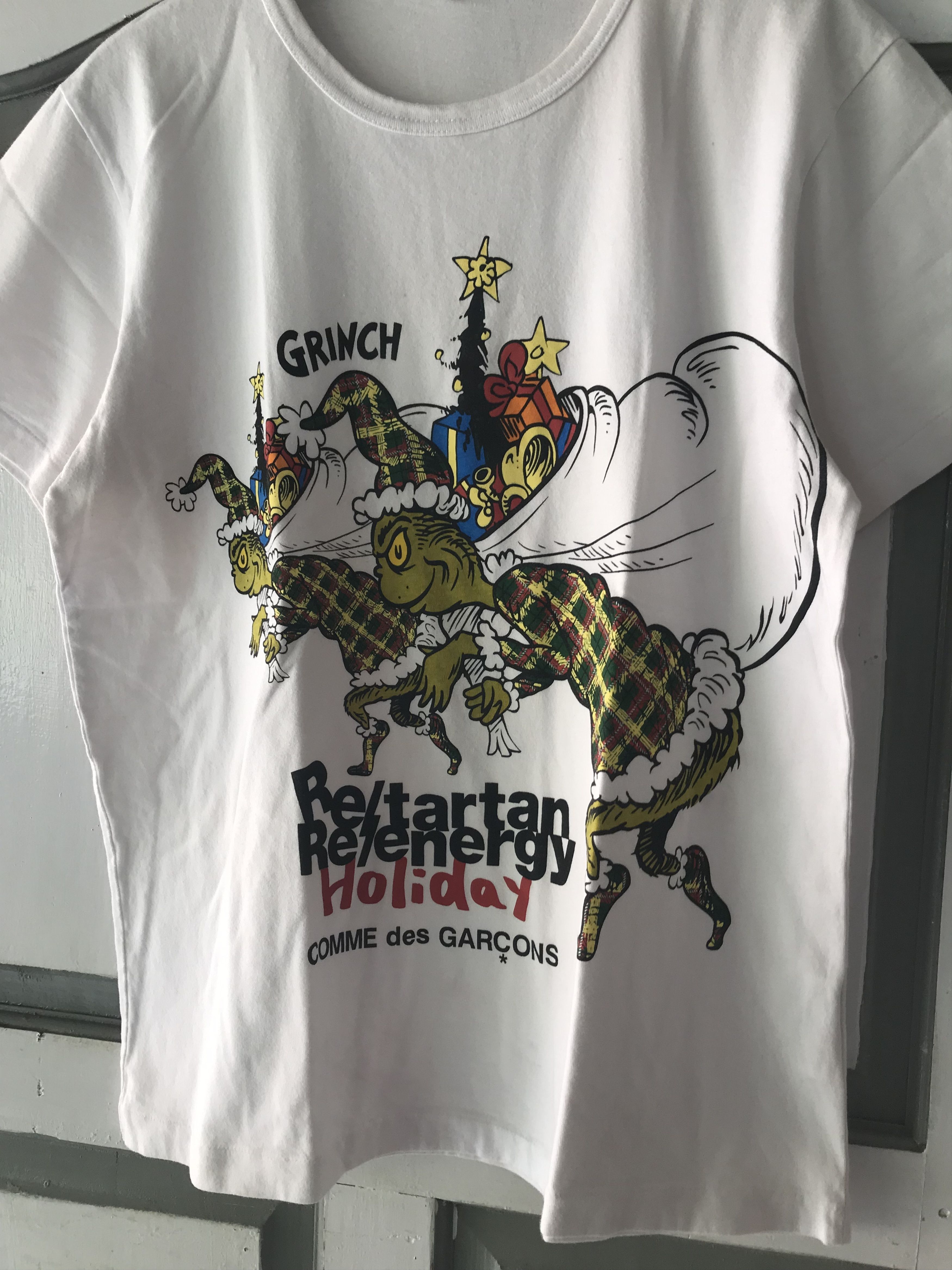 Comme des Garcons × Comme des Garcons Homme × Comme des Garcons Homme Plus Comme Des Garcons x Grinch AD2017 Tshirts Size US XL / EU 56 / 4 - 2 Thumbnail