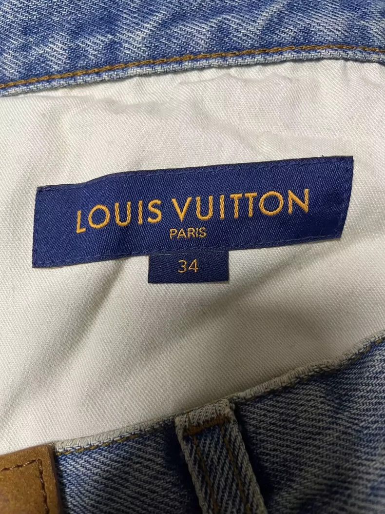Louis Vuitton Louis Vuitton Cut details do old zipper jeans 2501-Nextarro Size US 34 / EU 50 - 3 Thumbnail