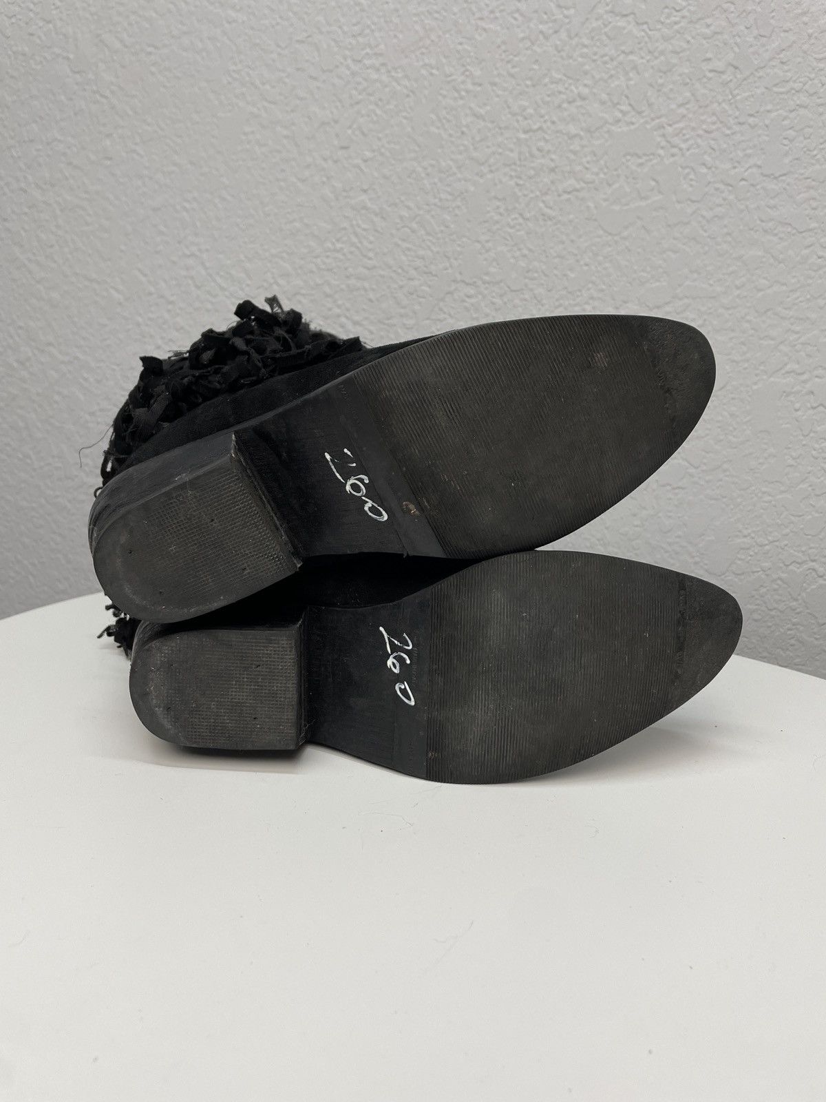 If Six Was Nine Vintage Italian AS 98 Rick Owens Style Leather Suede Boots Size US 8 / IT 38 - 8 Thumbnail