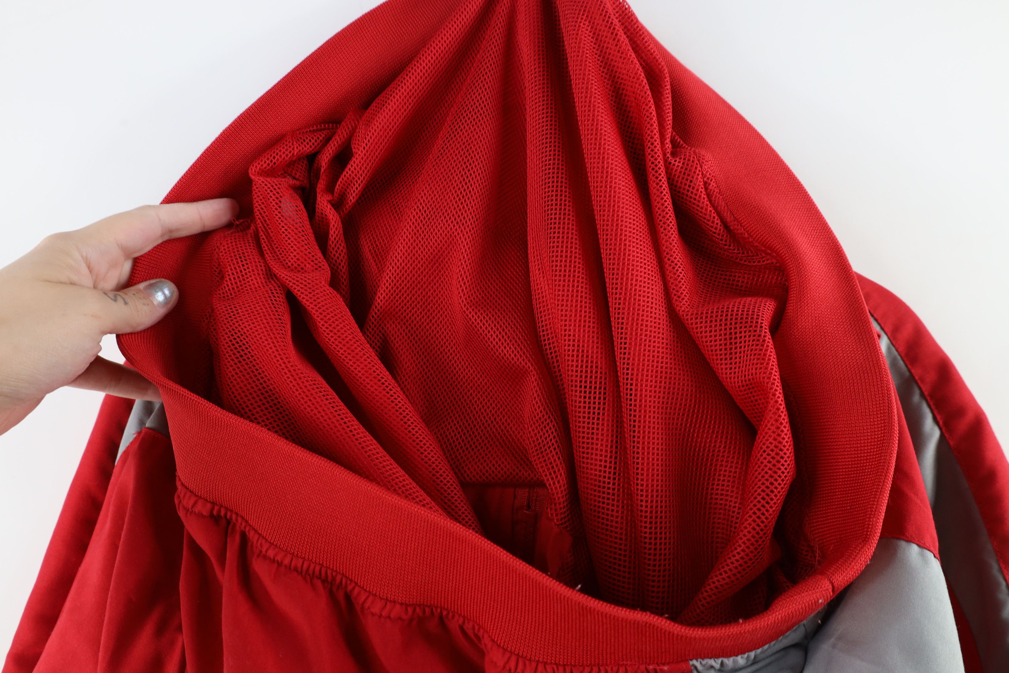 Vintage Vintage State University Short Sleeve Half Zip Jacket Red Size US XL / EU 56 / 4 - 9 Thumbnail