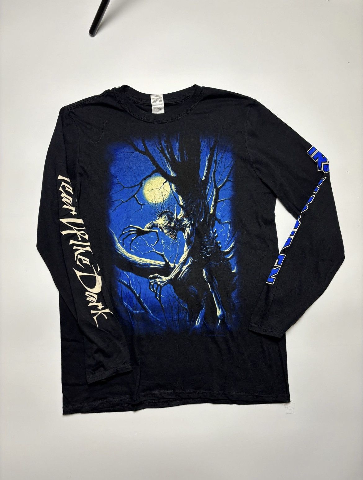 Iron Maiden Longsleeve vintage rock nirvana metallica