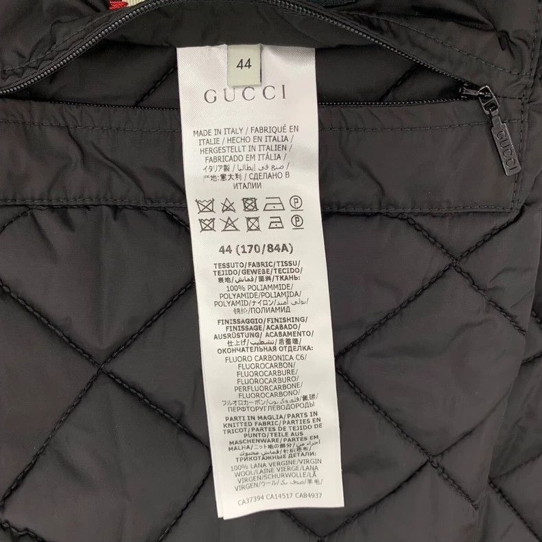 Gucci Gucci Color-blocking logo dark pattern full print stitchin Size US S / EU 44-46 / 1 - 6 Thumbnail
