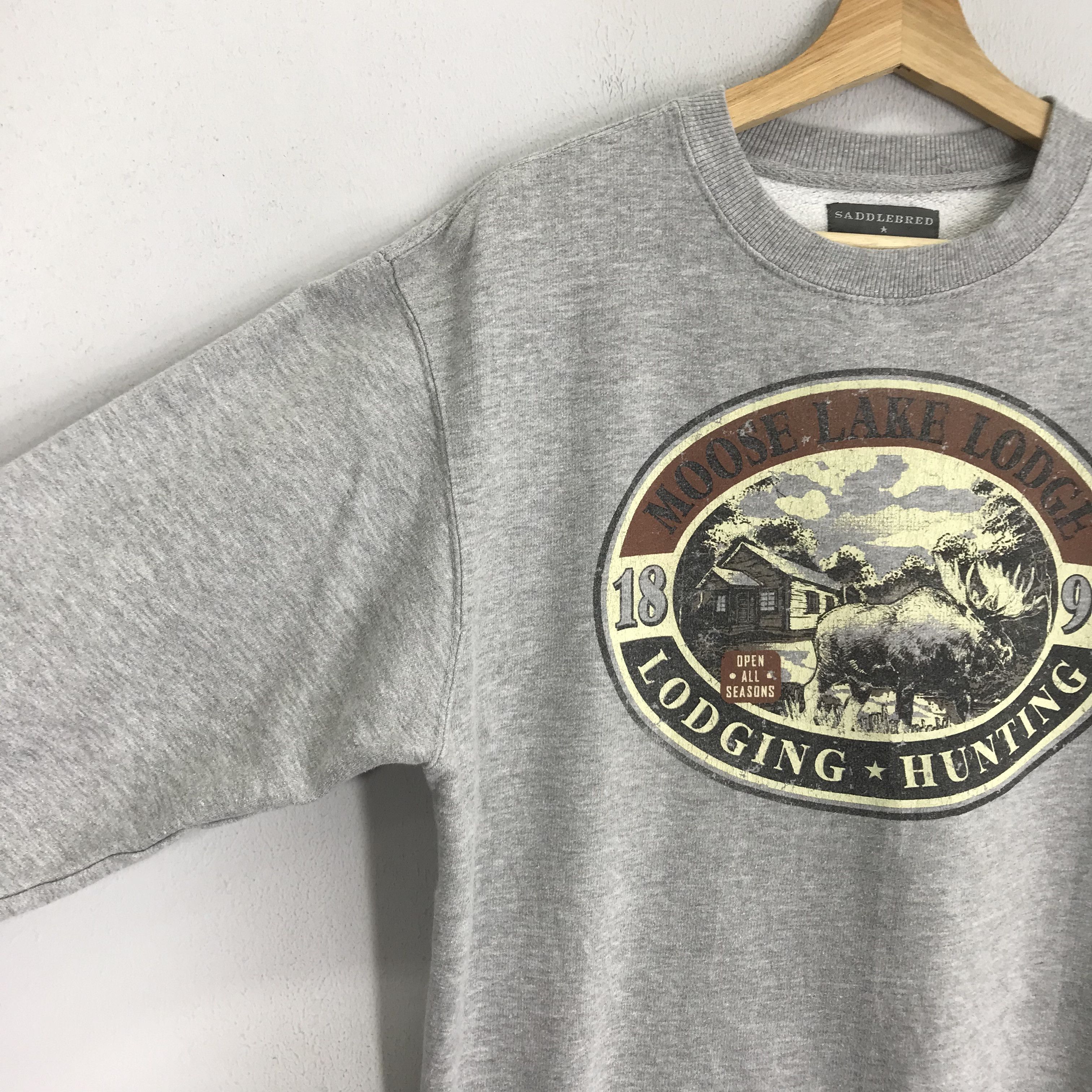 Vintage Vintage Moose Lake Lodge Sweatshirt - 254 Size US M / EU 48-50 / 2 - 4 Thumbnail