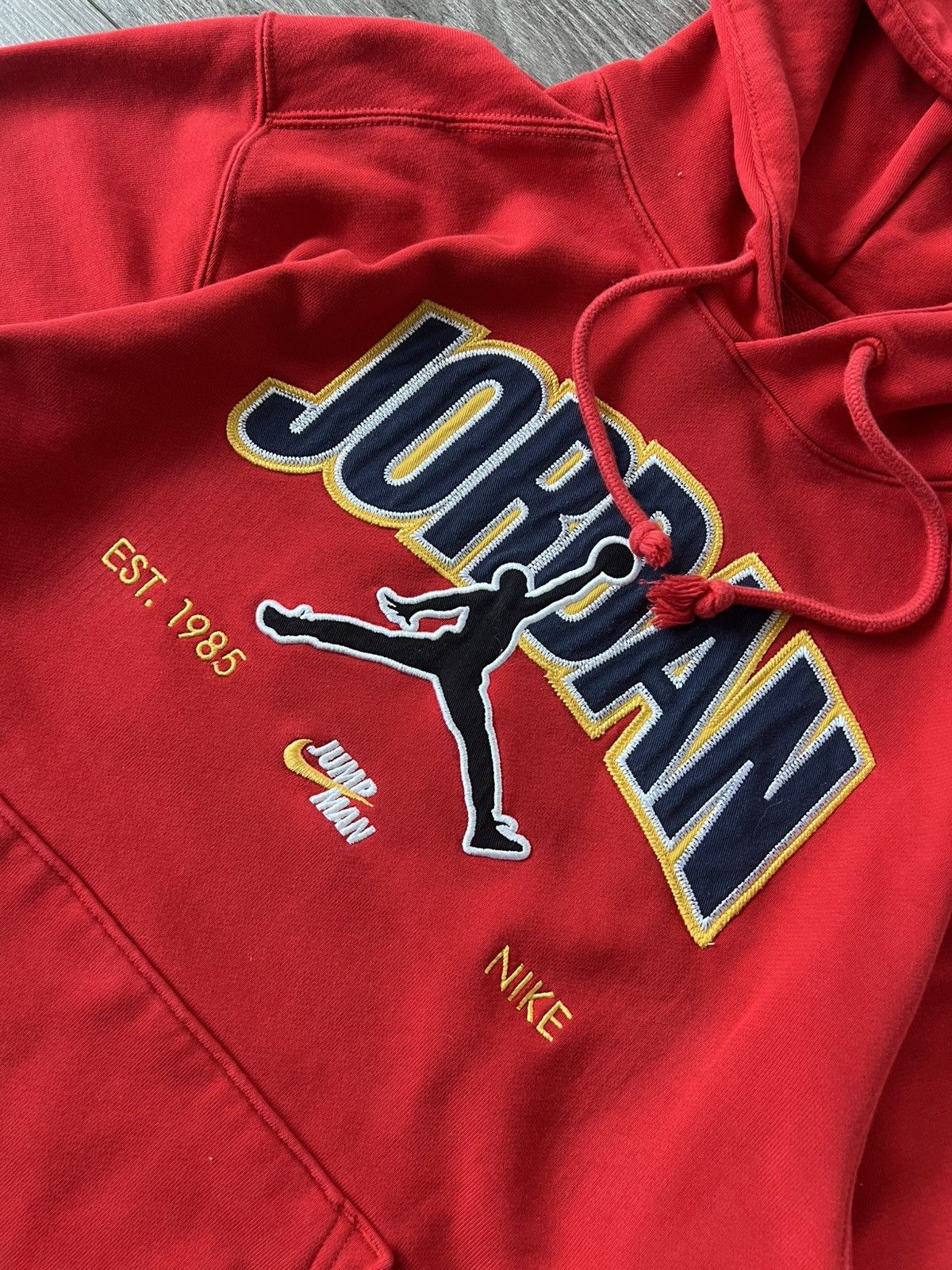 Jordan Brand × Nike ‼️Nike Air Jordan Jump Man Big Logo Hoodie Size US S / EU 44-46 / 1 - 13 Thumbnail