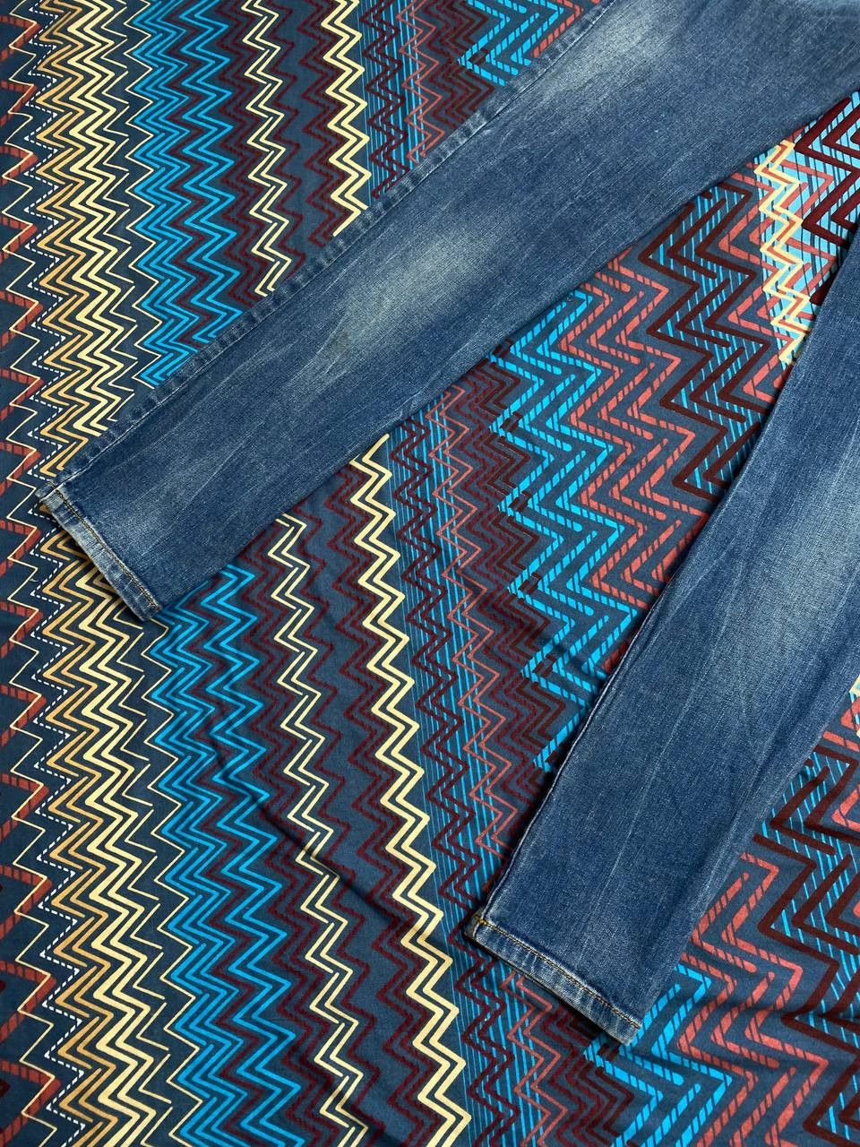 Diesel blue jeans stretch vintage Y2K DIESEL streetwear Size 26" / US 2 / IT 38 - 17 Thumbnail